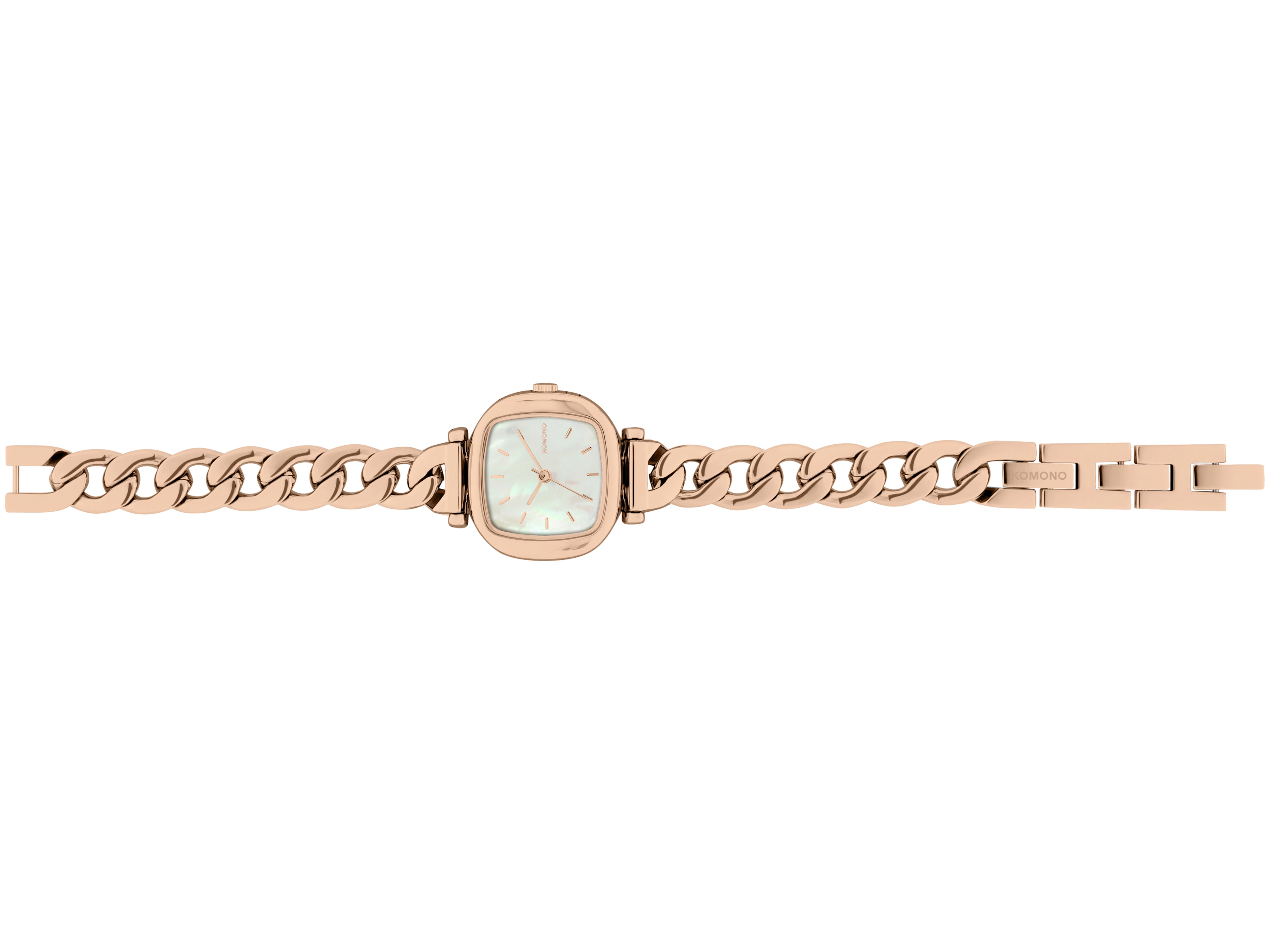 komono-moneypenny-revolt-rose-gold-white-montre-femme image 3