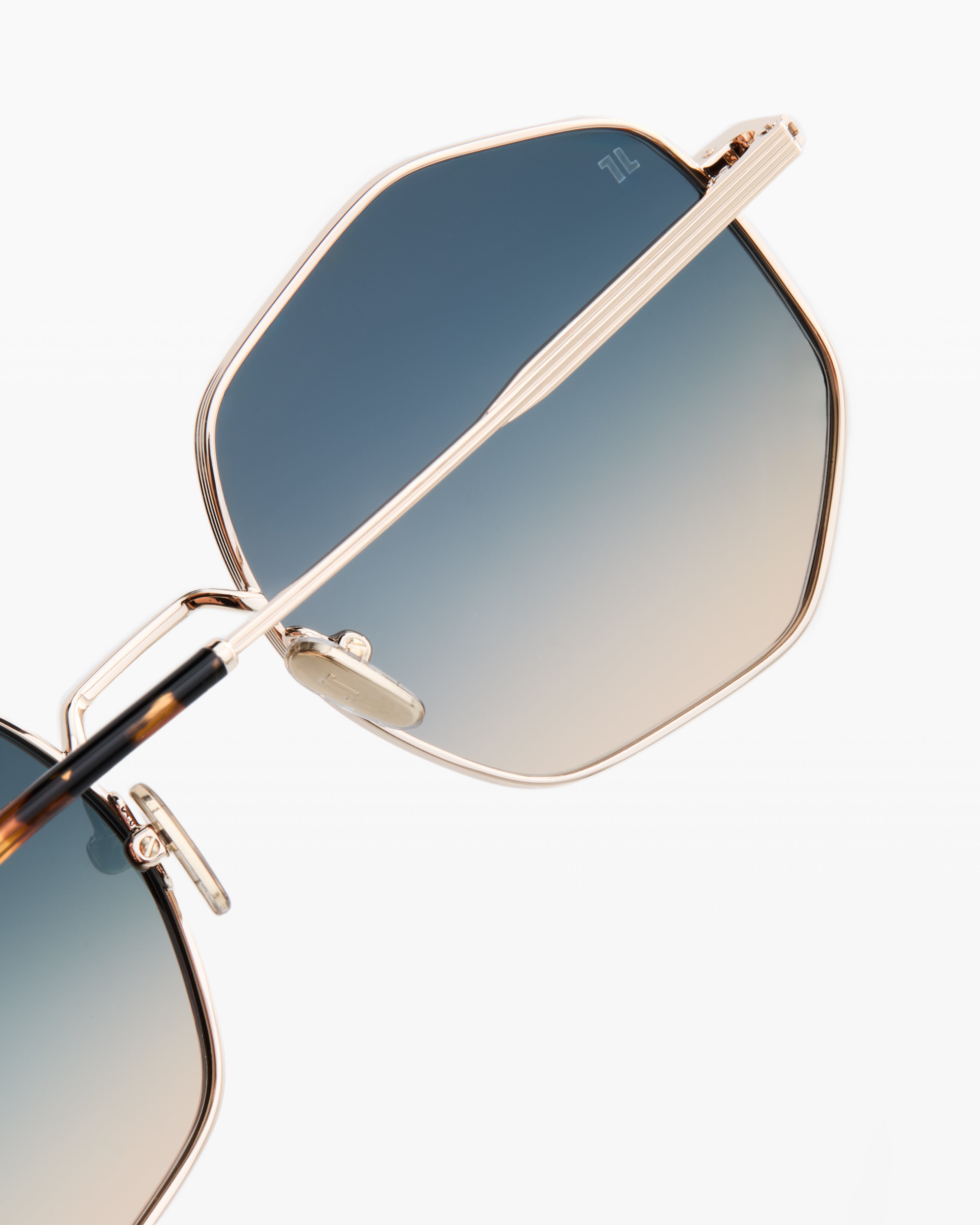 jimmy-fairly-la-estella-lunettes-de-soleil-hexagonales-oversize-en-acier-inoxyda image 2