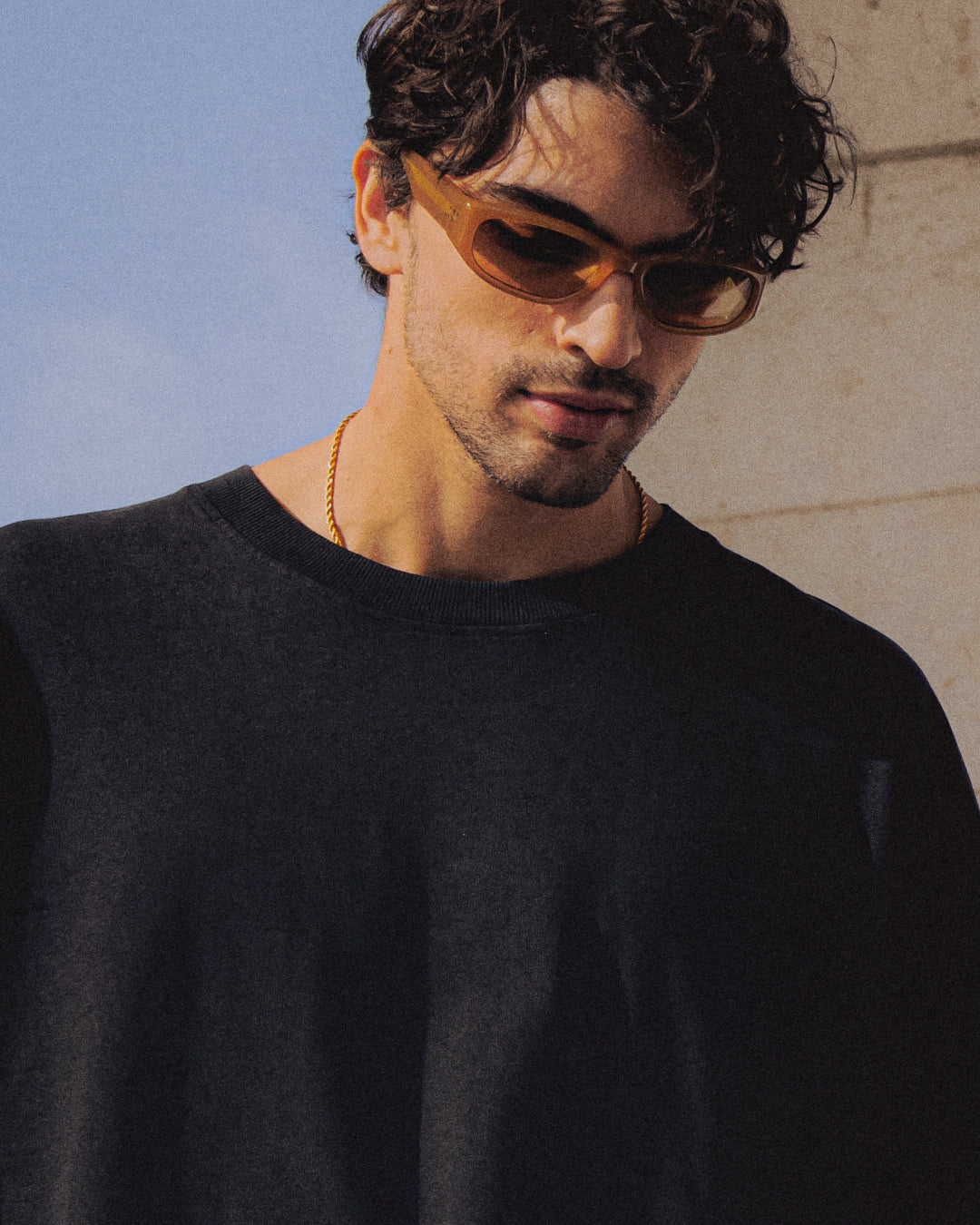 jimmy-fairly-la-spice-lunettes-de-soleil-rectangulaires-en-ac-tate-brun-verres-c image 2