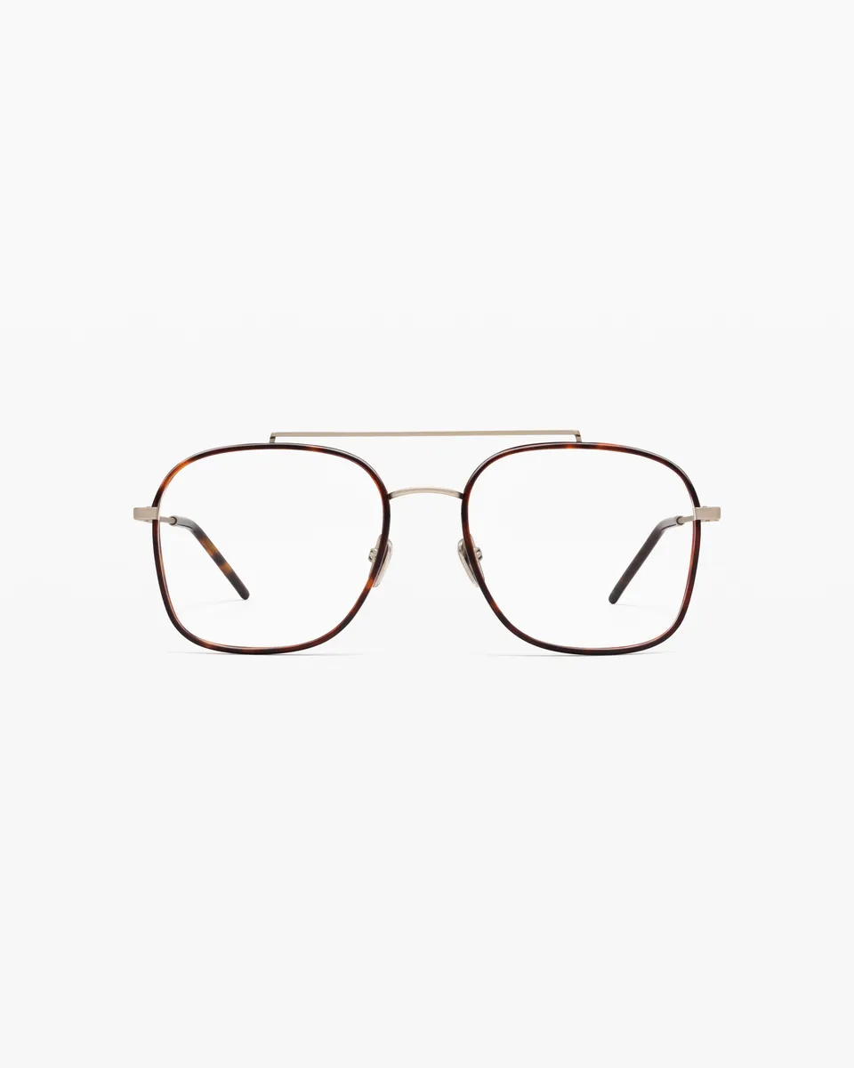 jimmy-fairly-la-lizzie-lunettes-de-vue-aviateur-en-acier-inoxydable-caille image 1