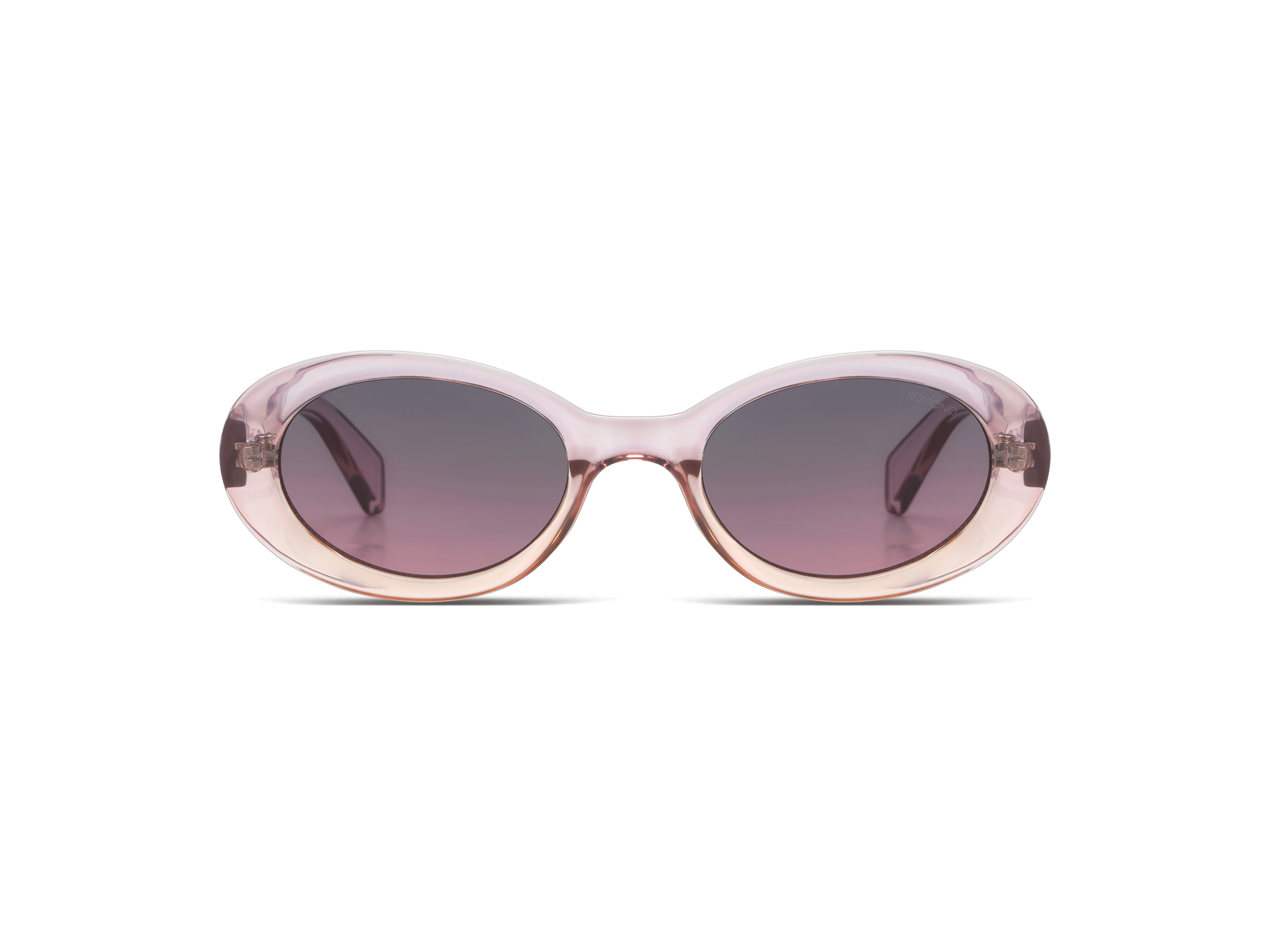 komono-ana-blush-lunettes-de-soleil-ovales image 1