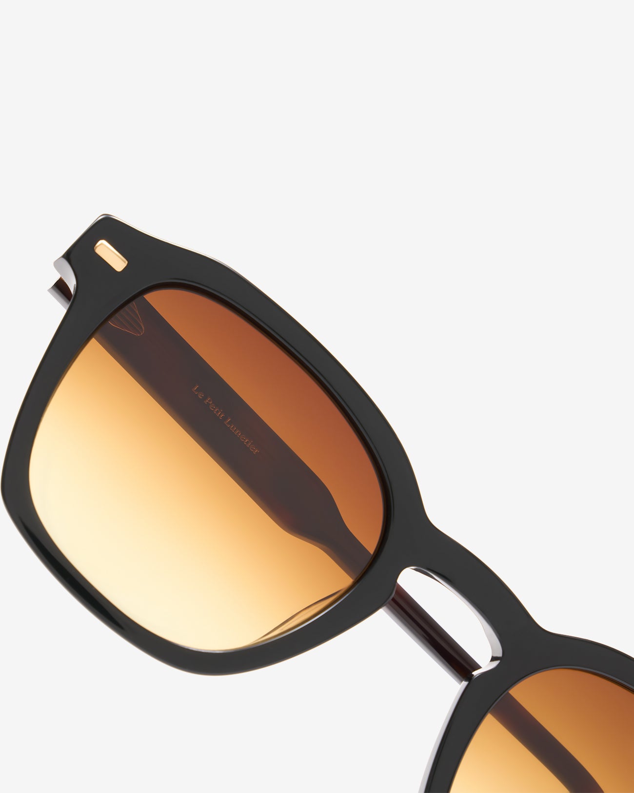le-petit-lunetier-milo-noir-lunettes-de-soleil-rectangulaires-noires image 2