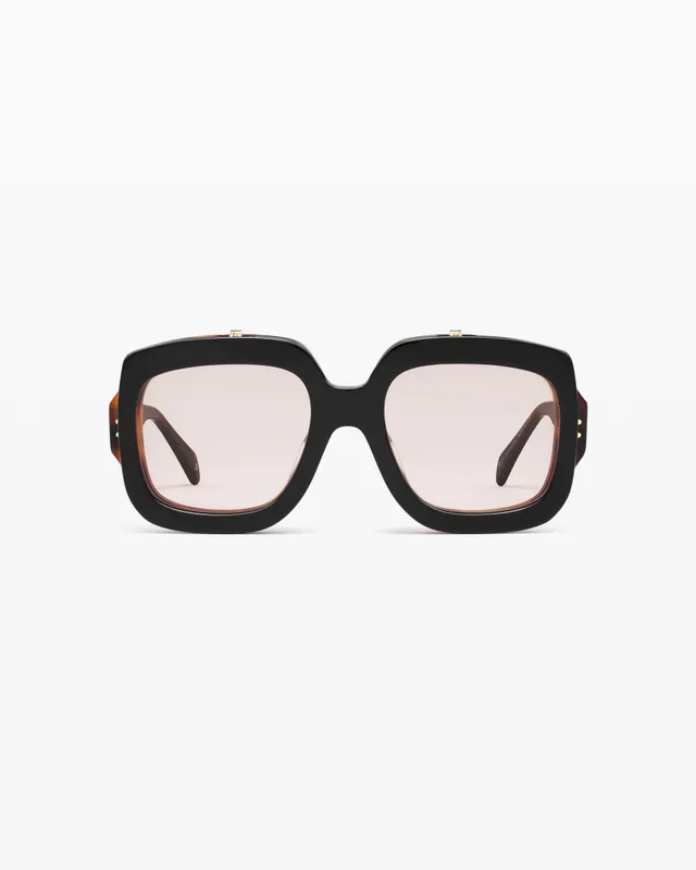 jimmy-fairly-la-gabrielle-lunettes-de-soleil-carr-e-oversize-en-ac-tate-noir-tai image 1