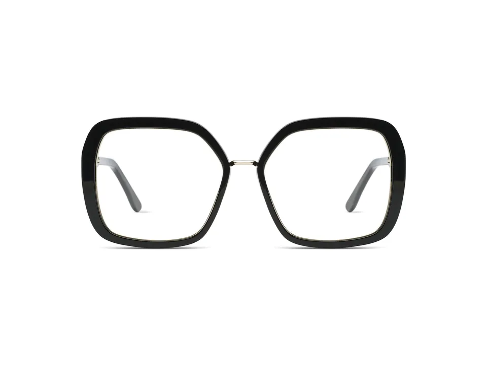 komono-violetta-black-lunettes-optiques-noir image 1