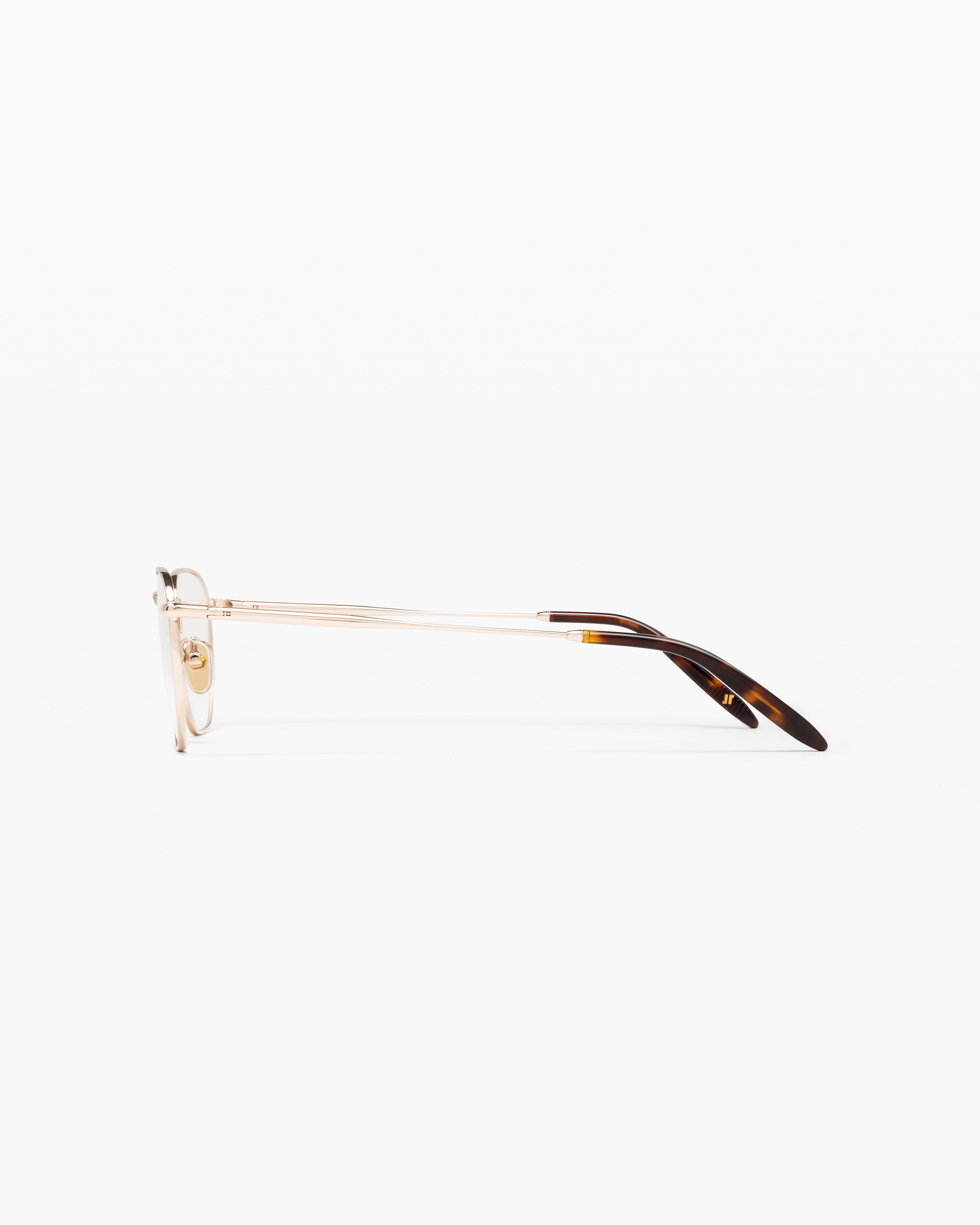 jimmy-fairly-la-ash-lunettes-de-vue-rectangulaires-m-tal-dor-homme image 2