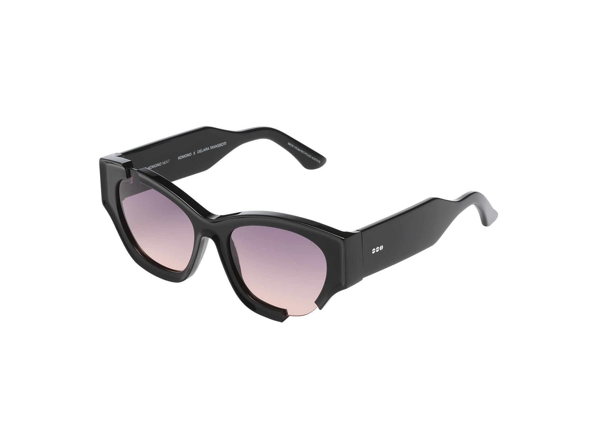komono-x-delara-tavassoti-black-lunettes-de-soleil-noires image 3