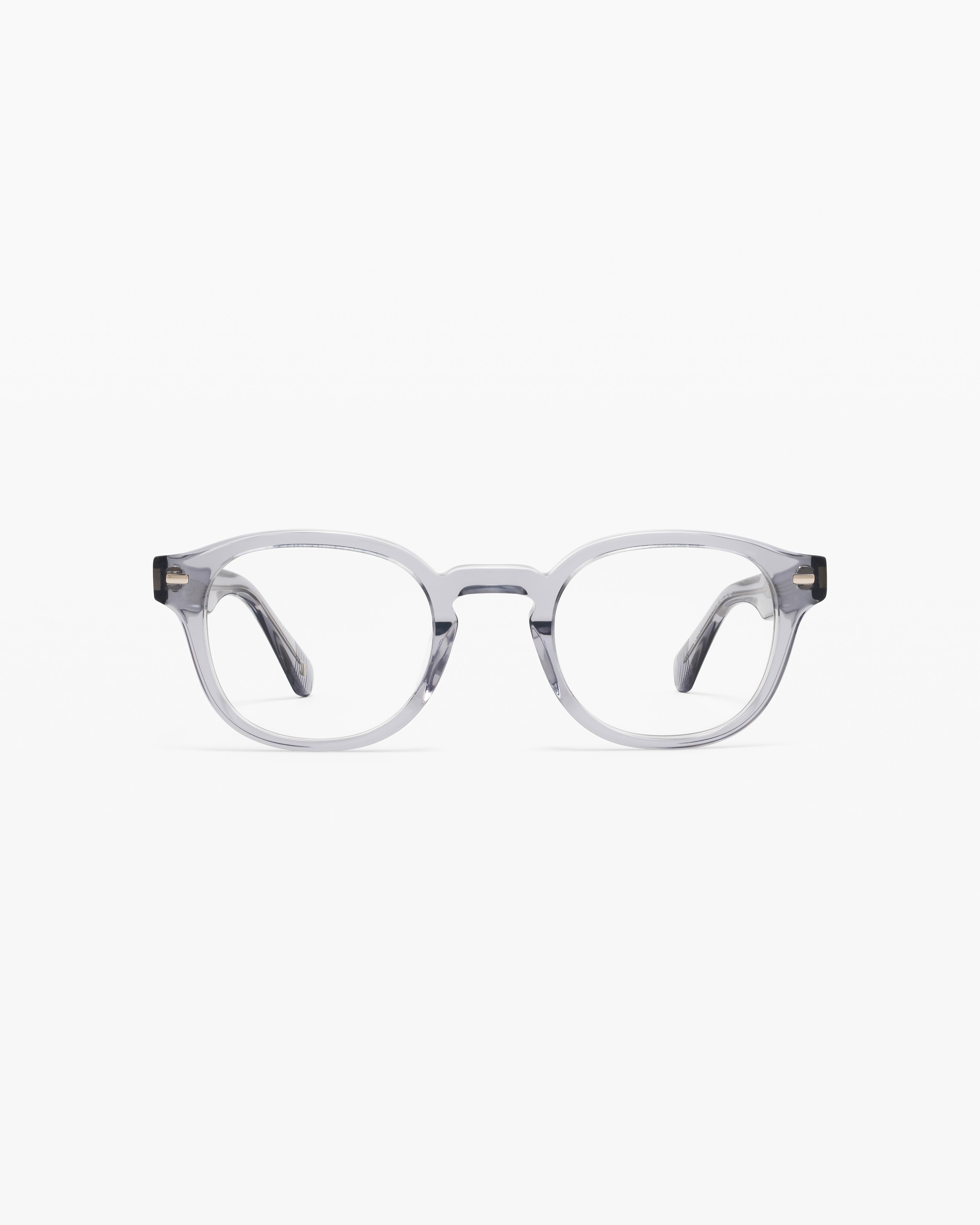 jimmy-fairly-la-fox-lunettes-de-vue-rondes-en-ac-tate-gris-transparent image 1