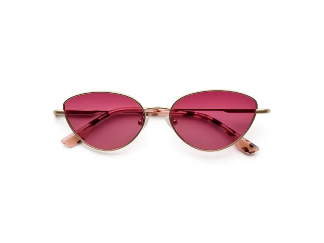 komono-nina-whitegold-matte-lunettes-de-soleil-il-de-chat image 1