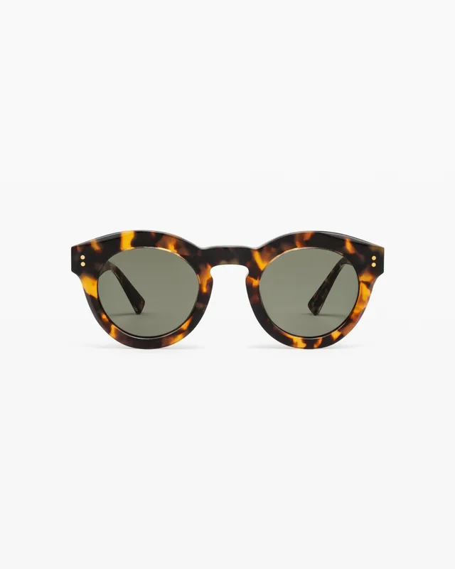jimmy-fairly-la-amelia-lunettes-de-soleil-rondes-en-ac-tate-caille-jaune-pour-fe image 1