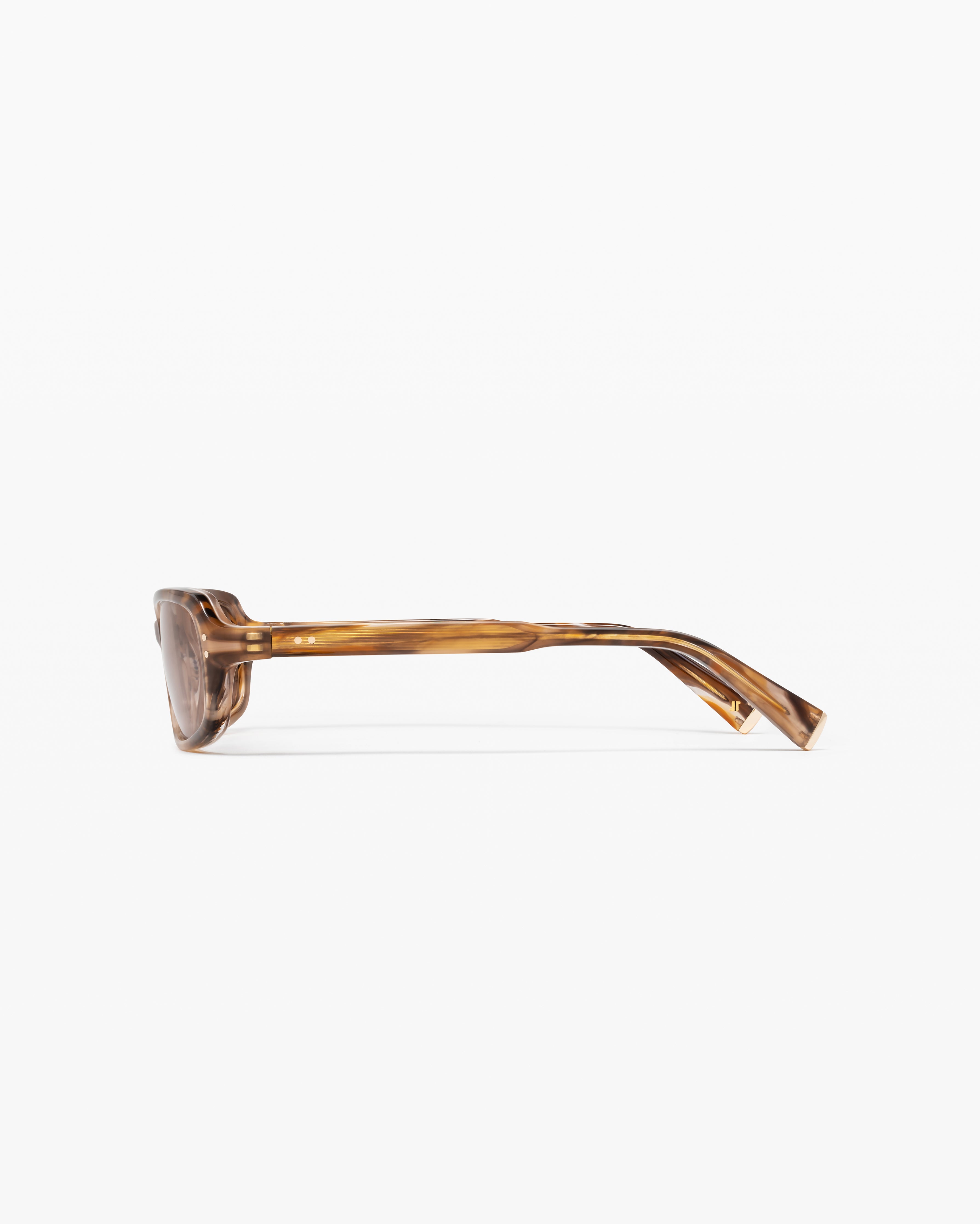 jimmy-fairly-la-jani-lunettes-de-soleil-rectangulaires-en-ac-tate-brown-taille-m image 2