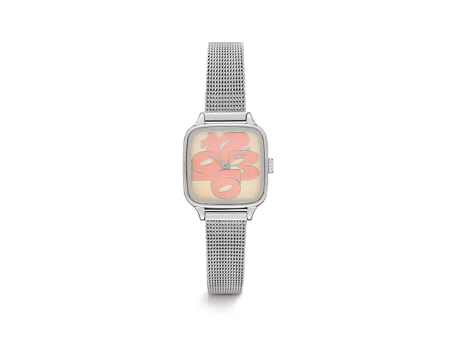 komono-kate-royale-cameo-silver-blush-montre image 1