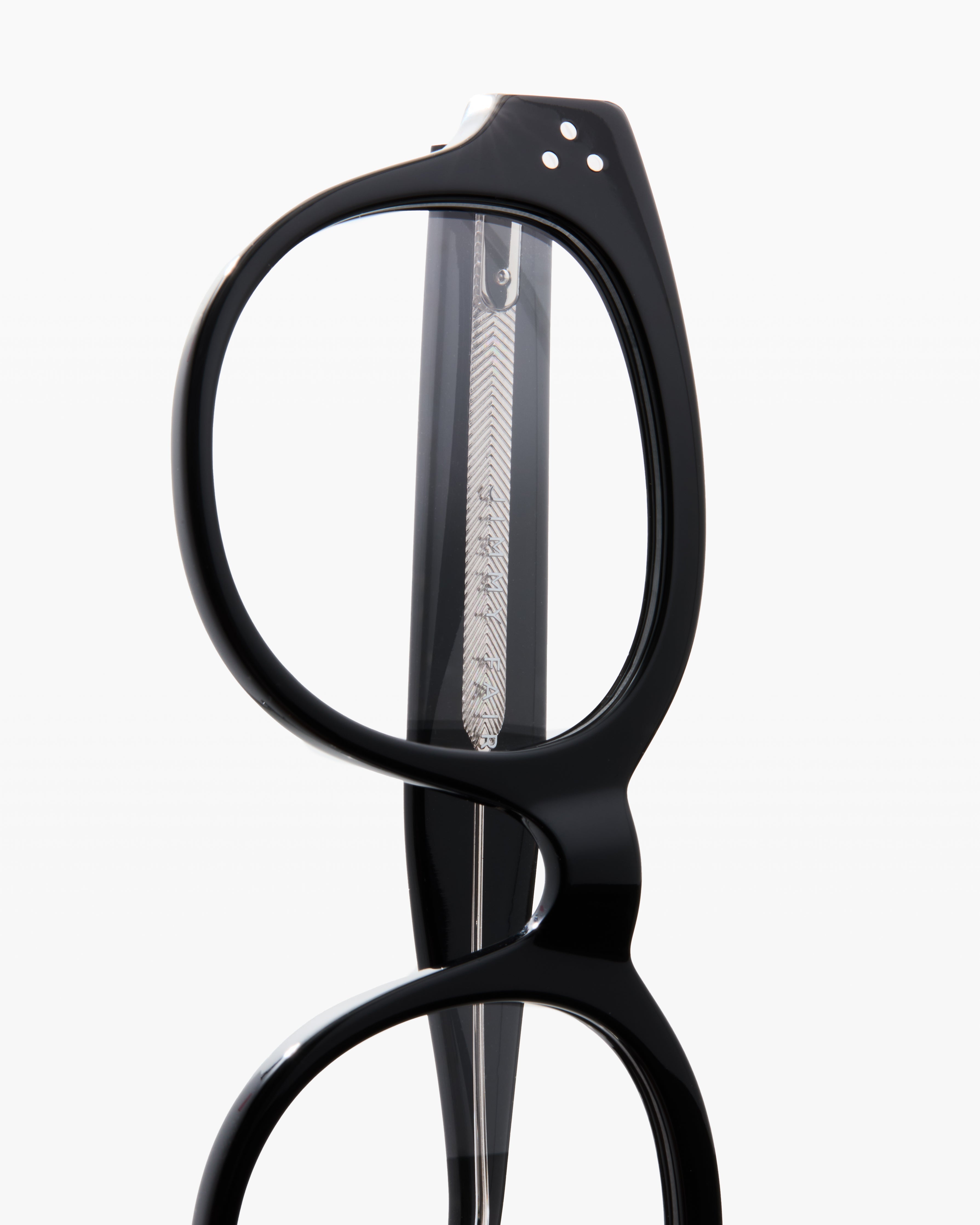 jimmy-fairly-la-aimee-lunettes-de-vue-rondes-en-ac-tate-noire-taille-m image 2