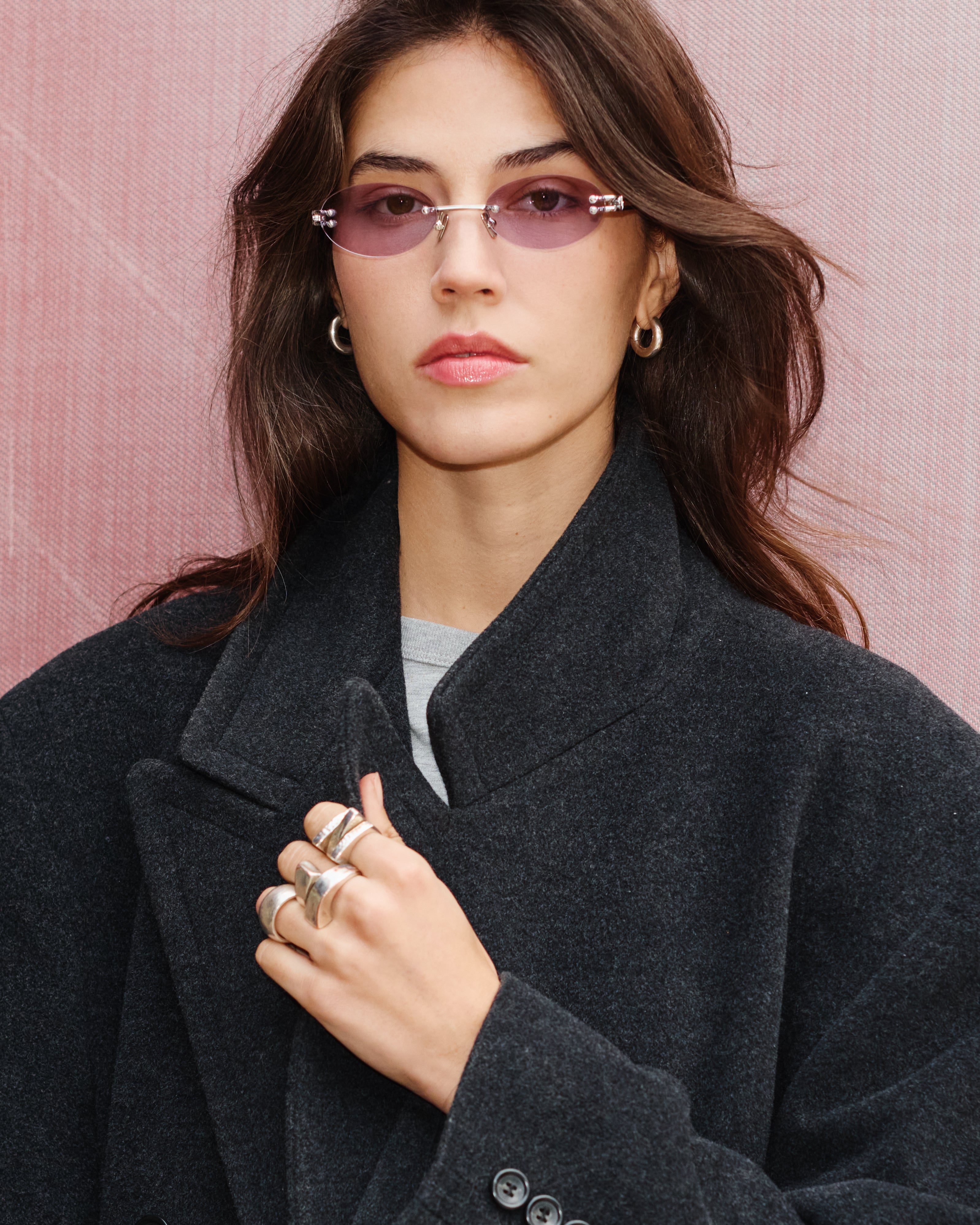 jimmy-fairly-la-ju-lunettes-de-soleil-ovales-argent-es-mixte-medium image 2