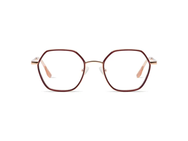komono-nora-slims-burgundy-rose-gold image 1