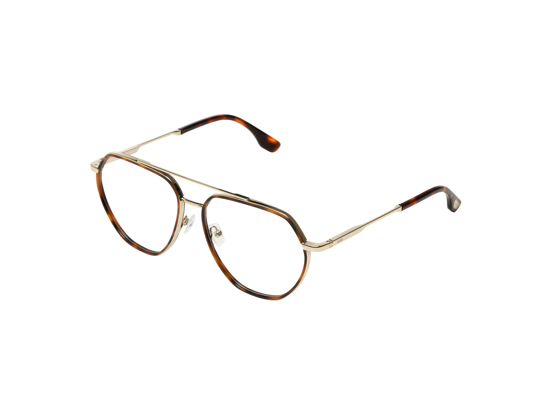 komono-marlowe-havana-white-gold-lunettes-optiques image 2