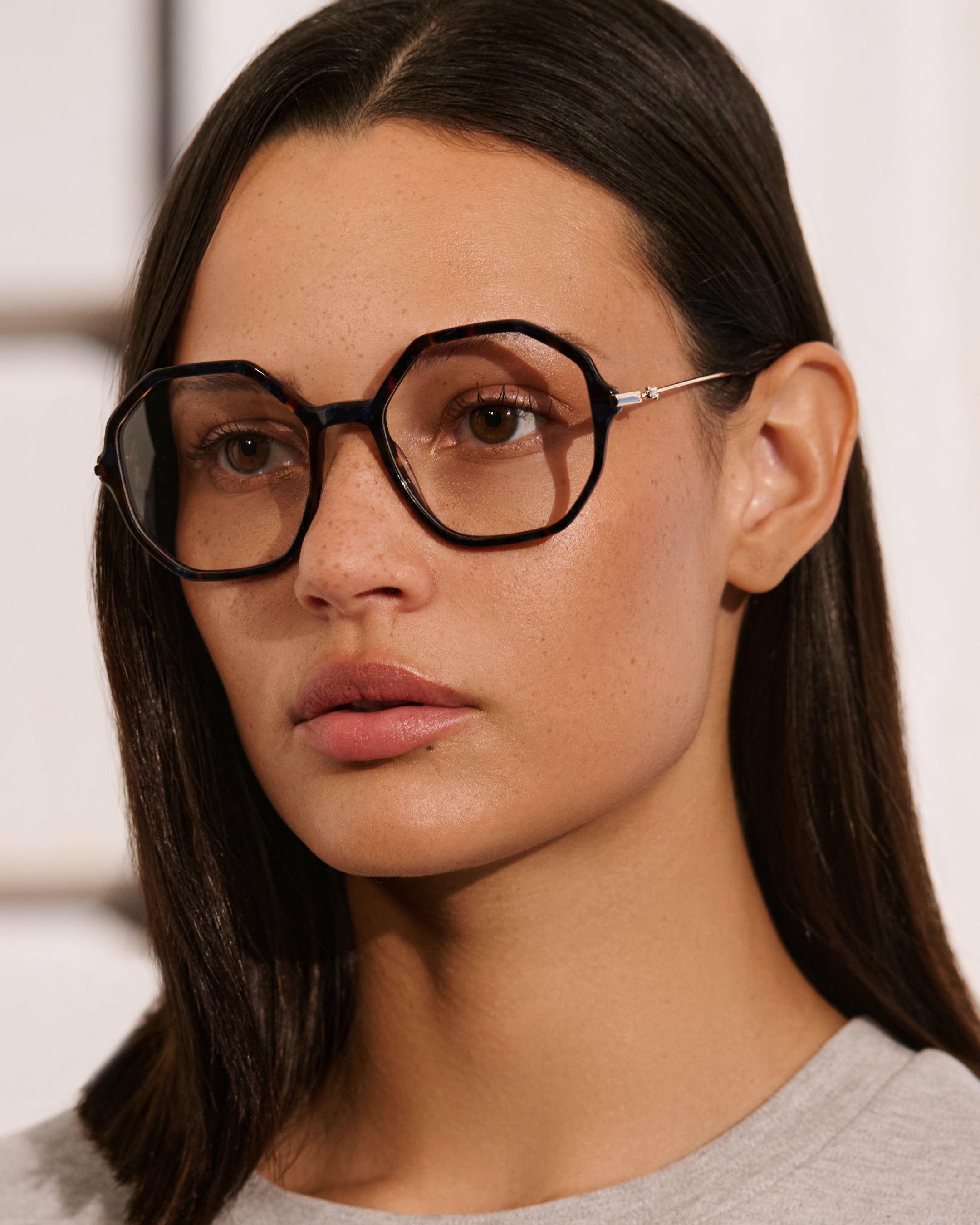 jimmy-fairly-la-dora-lunettes-de-vue-hexagonales-en-ac-tate-et-acier-inoxydable--2 image 4