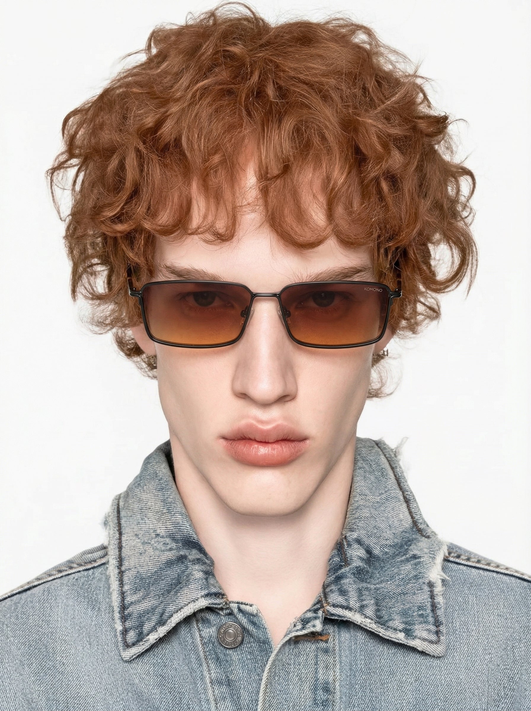 komono-ryder-black-matte-lunettes-rectangulaires-minimalistes image 4