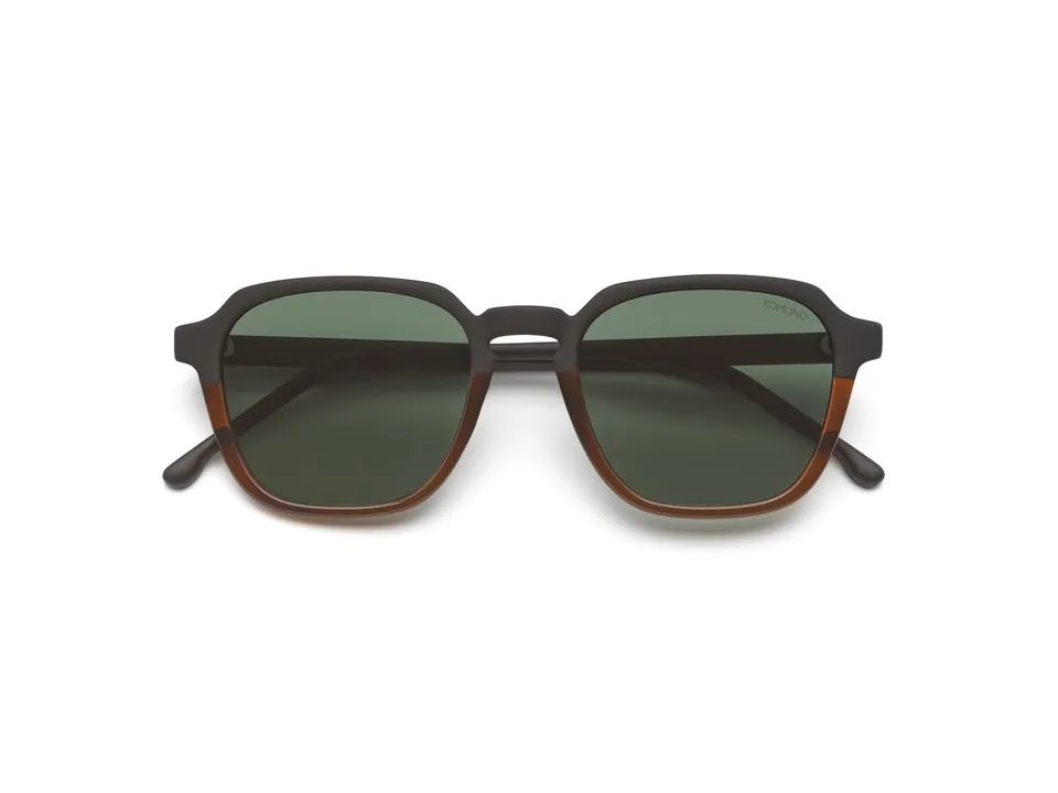 komono-matty-bronze-carbon-lunettes-de-soleil-rectangle image 1