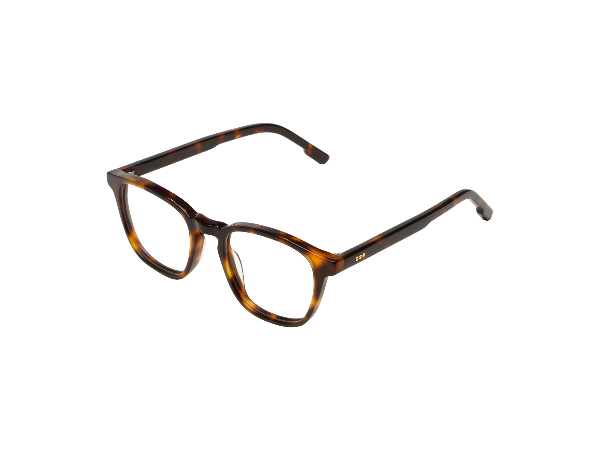 komono-marlon-slims-havana-lunettes-de-vue-carr-es-ac-tate-cologique-marron image 2