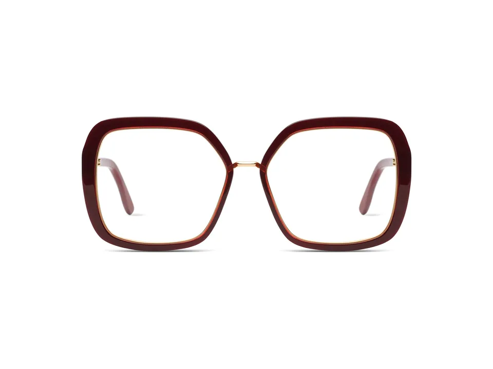 komono-violetta-mulberry-rouge-lunettes-de-vue image 1