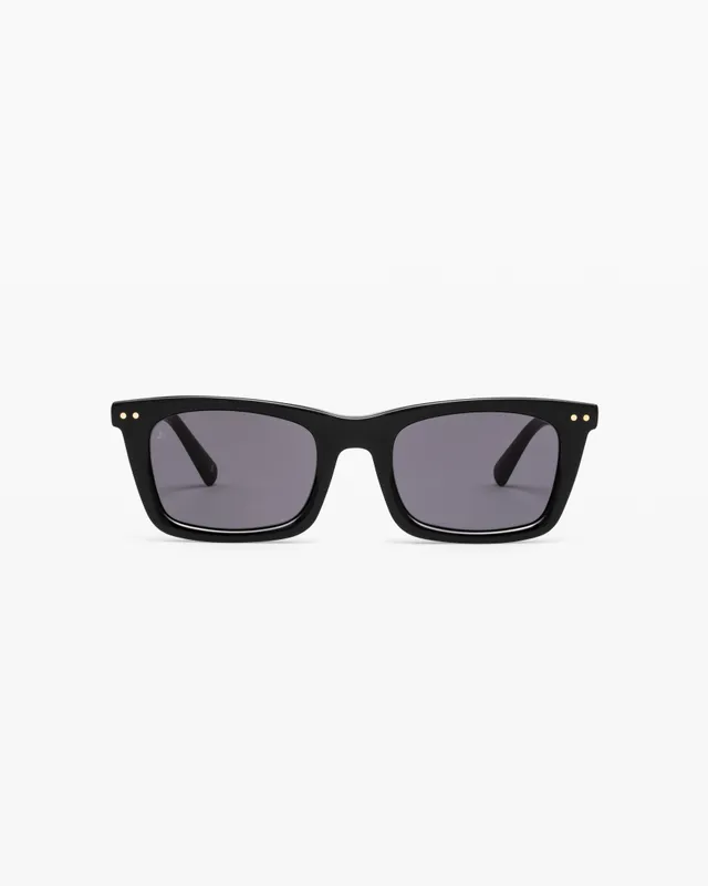 jimmy-fairly-la-mara-lunettes-de-soleil-rectangulaire-medium-noir-acier-visage-l image 1