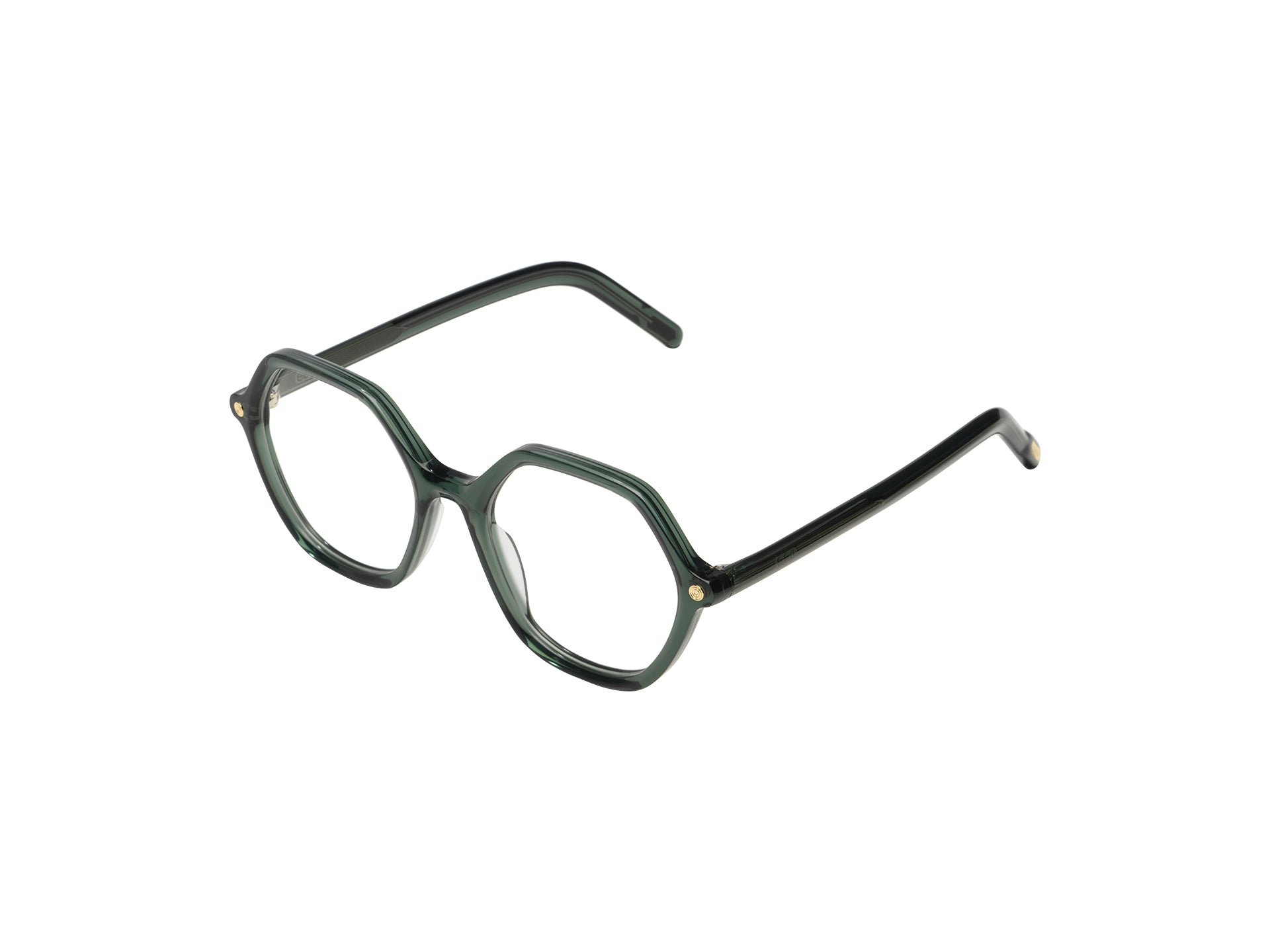 komono-lara-emerald-monture-optique-verres-hexagonaux-collection-next image 2