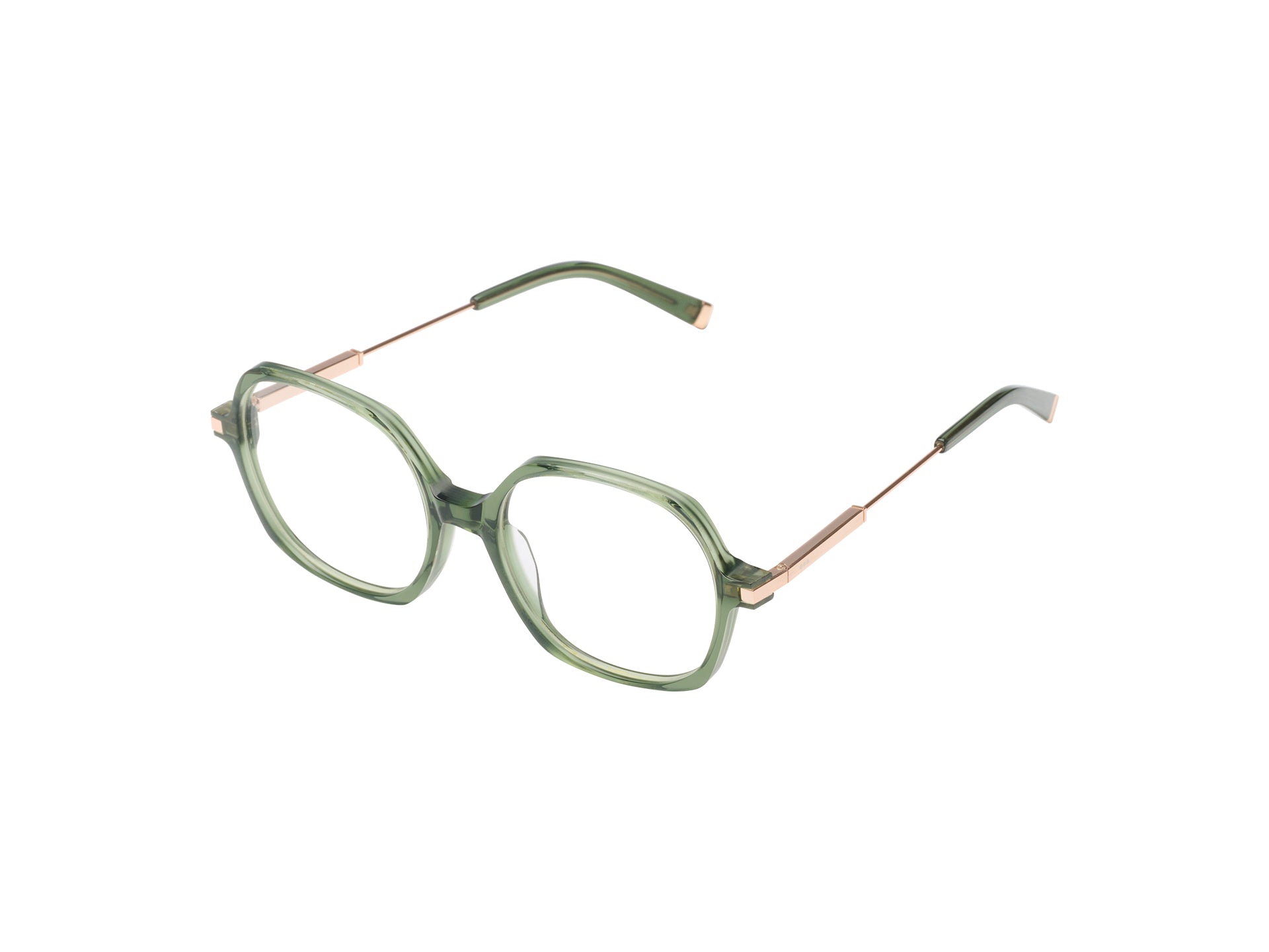 komono-sadie-slims-leaf-lunettes-de-vue-fines-en-coloris-leaf image 2