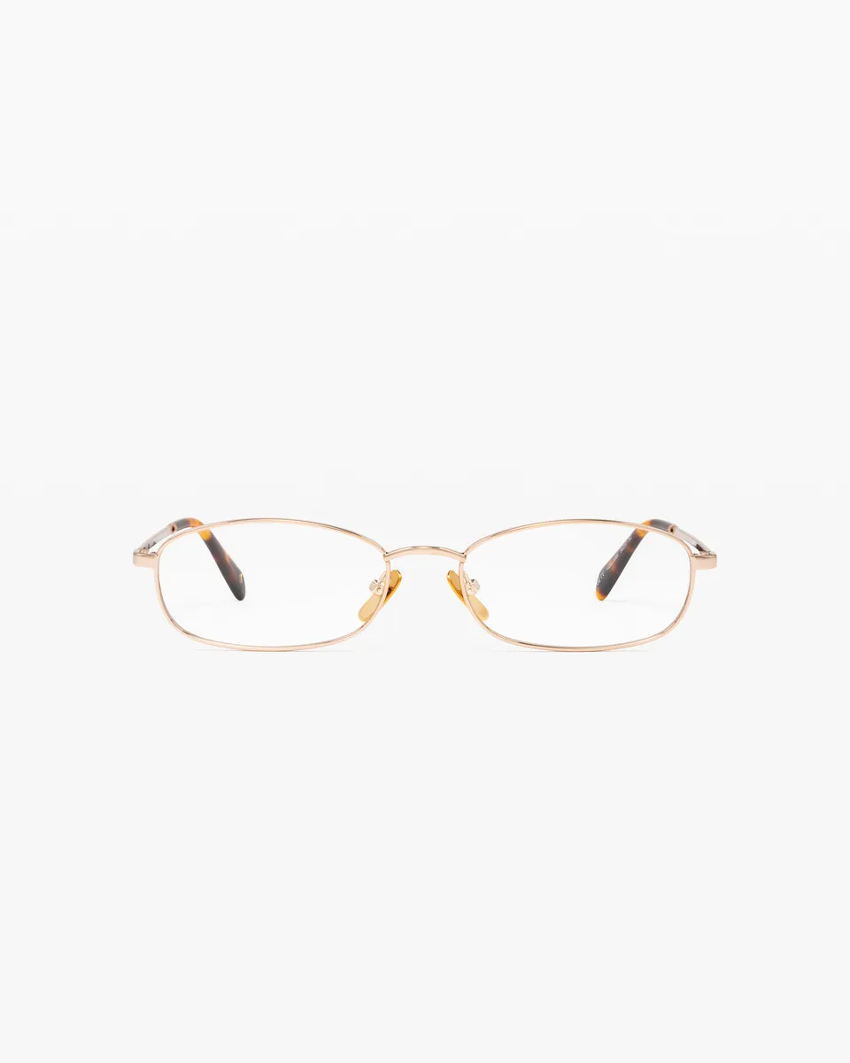 jimmy-fairly-la-vicky-lunettes-de-vue-ovales-en-acier-inoxydable-dor-es image 1