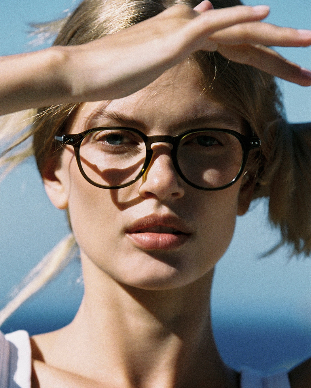 jimmy-fairly-la-evyn-lunettes-de-vue-rondes-vertes-en-titane-japonais-et-ac-tate image 2