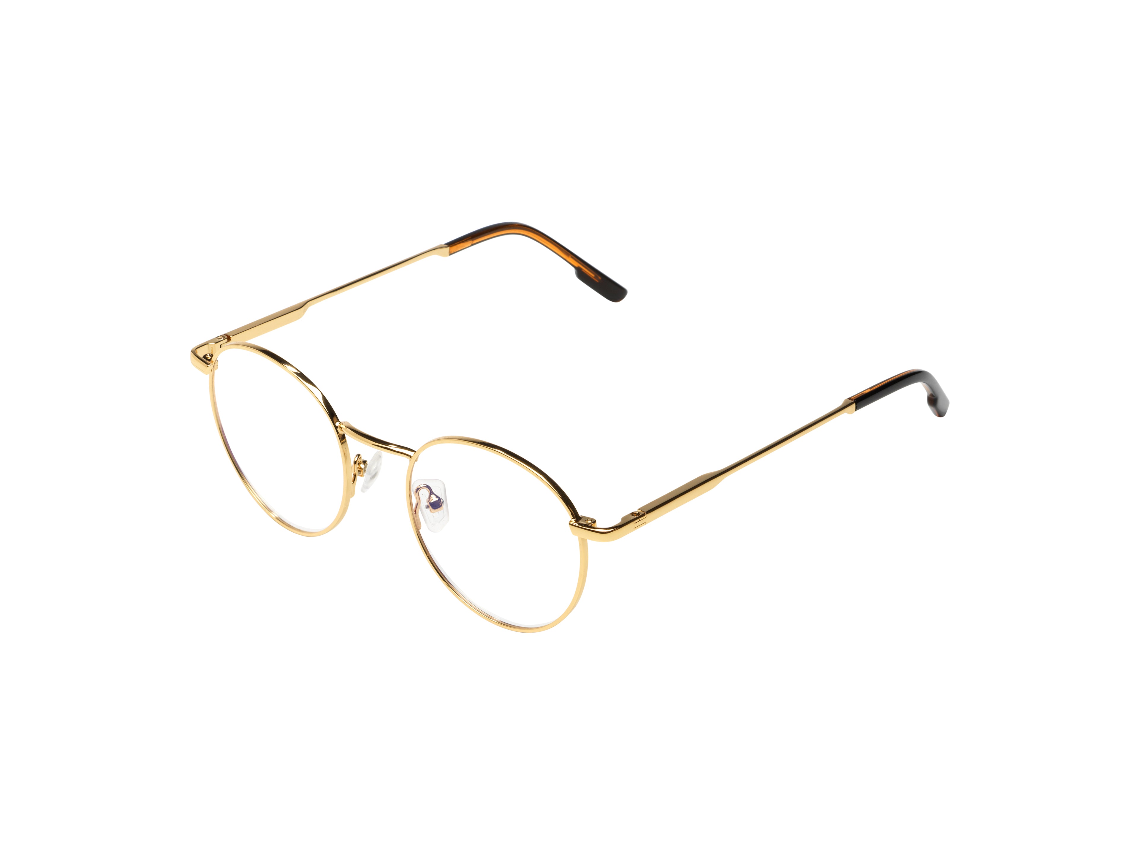 komono-pete-slims-gold-lunettes-de-vue-fines-en-acier-inoxydable image 2
