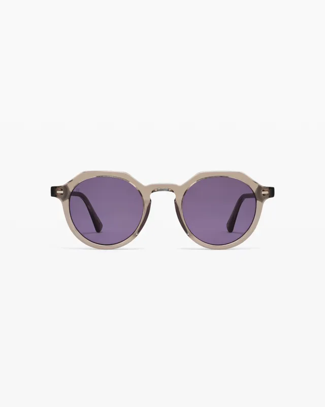 jimmy-fairly-la-coolio-l-lunettes-de-soleil-rondes-cr-me-homme-l image 1