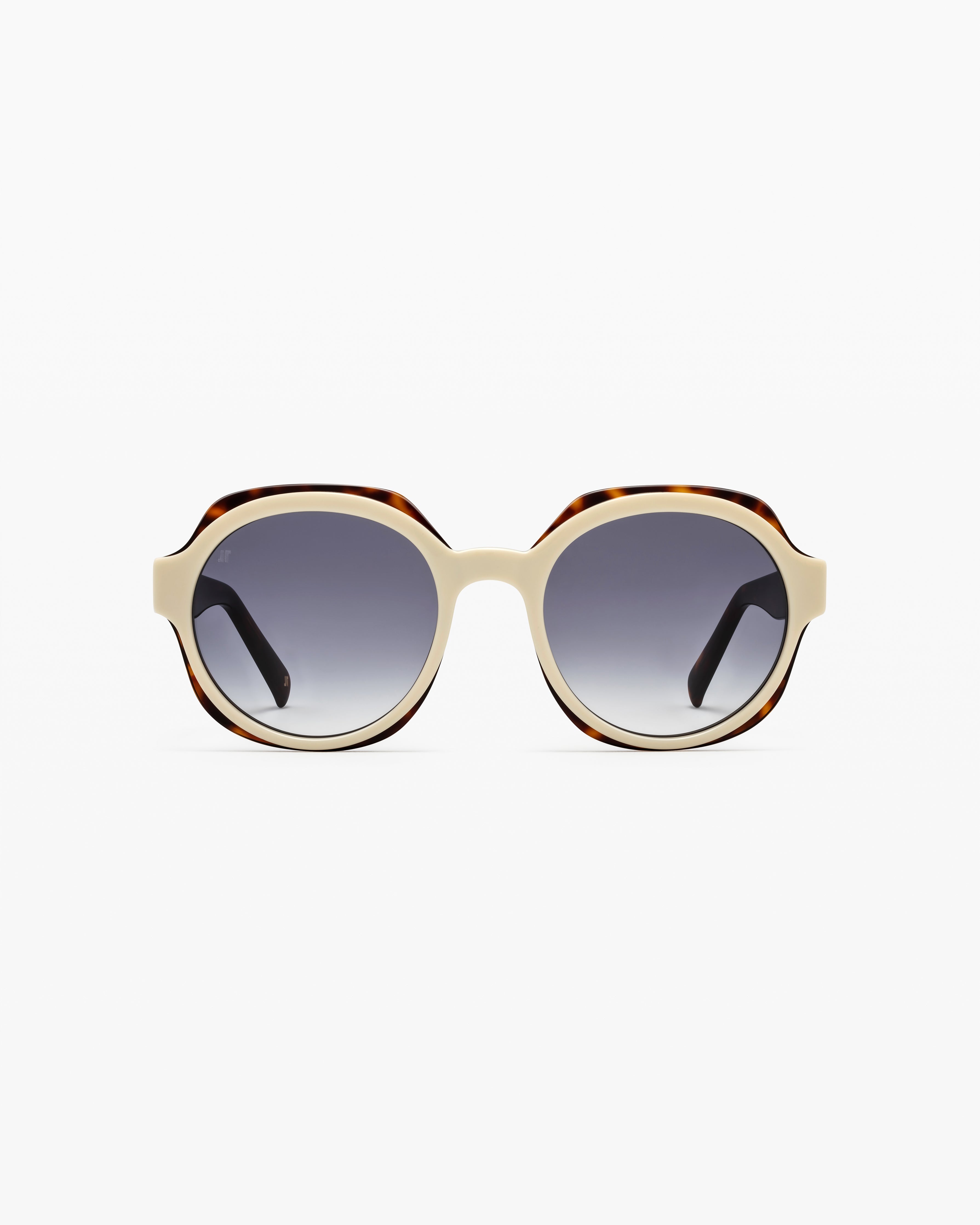 jimmy-fairly-la-fara-lunettes-de-soleil-carr-es-oversize-en-ac-tate-cr-me-femme image 1
