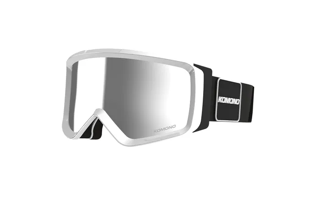 komono-anton-white-masque-de-ski-patches-interchangeables image 1