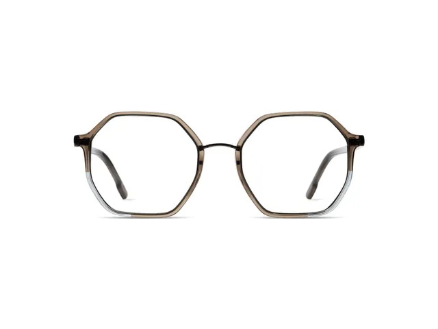 komono-idris-shadow-asphalt-lunettes-de-vue-octogonales-oversize image 1