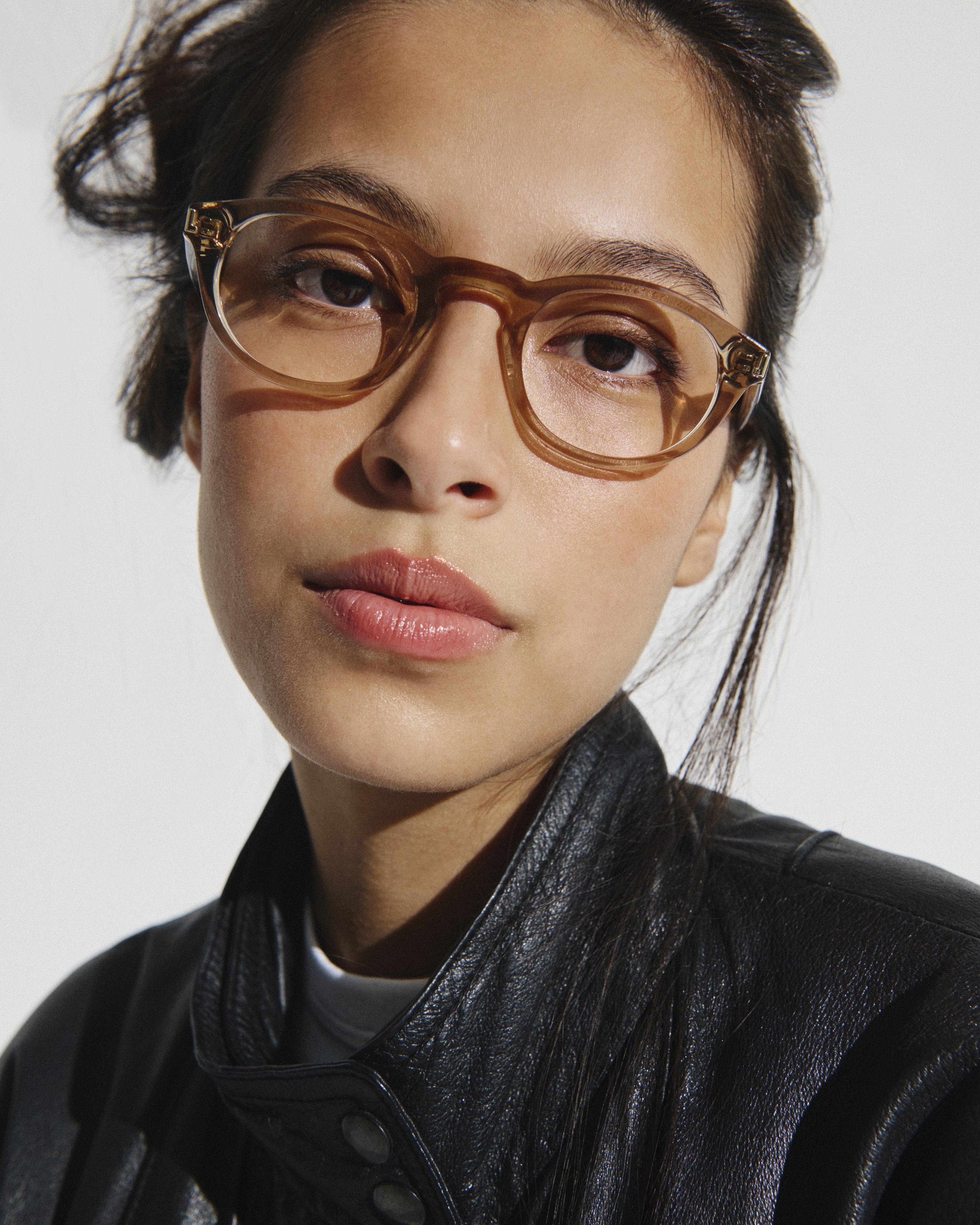 jimmy-fairly-la-riverdale-lunettes-de-vue-ovales-marron-femme-taille-s image 4