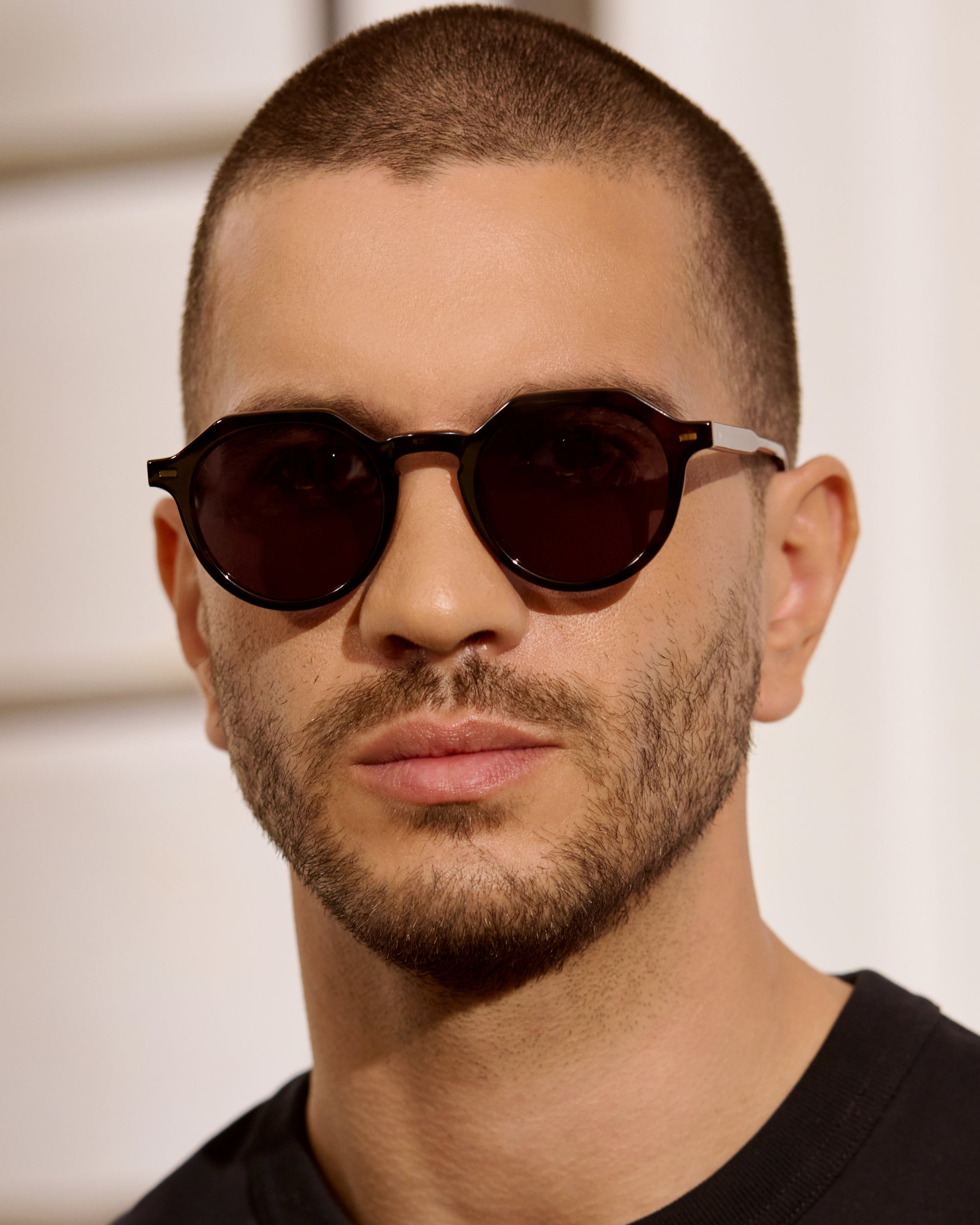 jimmy-fairly-la-coolio-lunettes-de-soleil-rondes-caille-en-ac-tate-taille-m-homm image 2