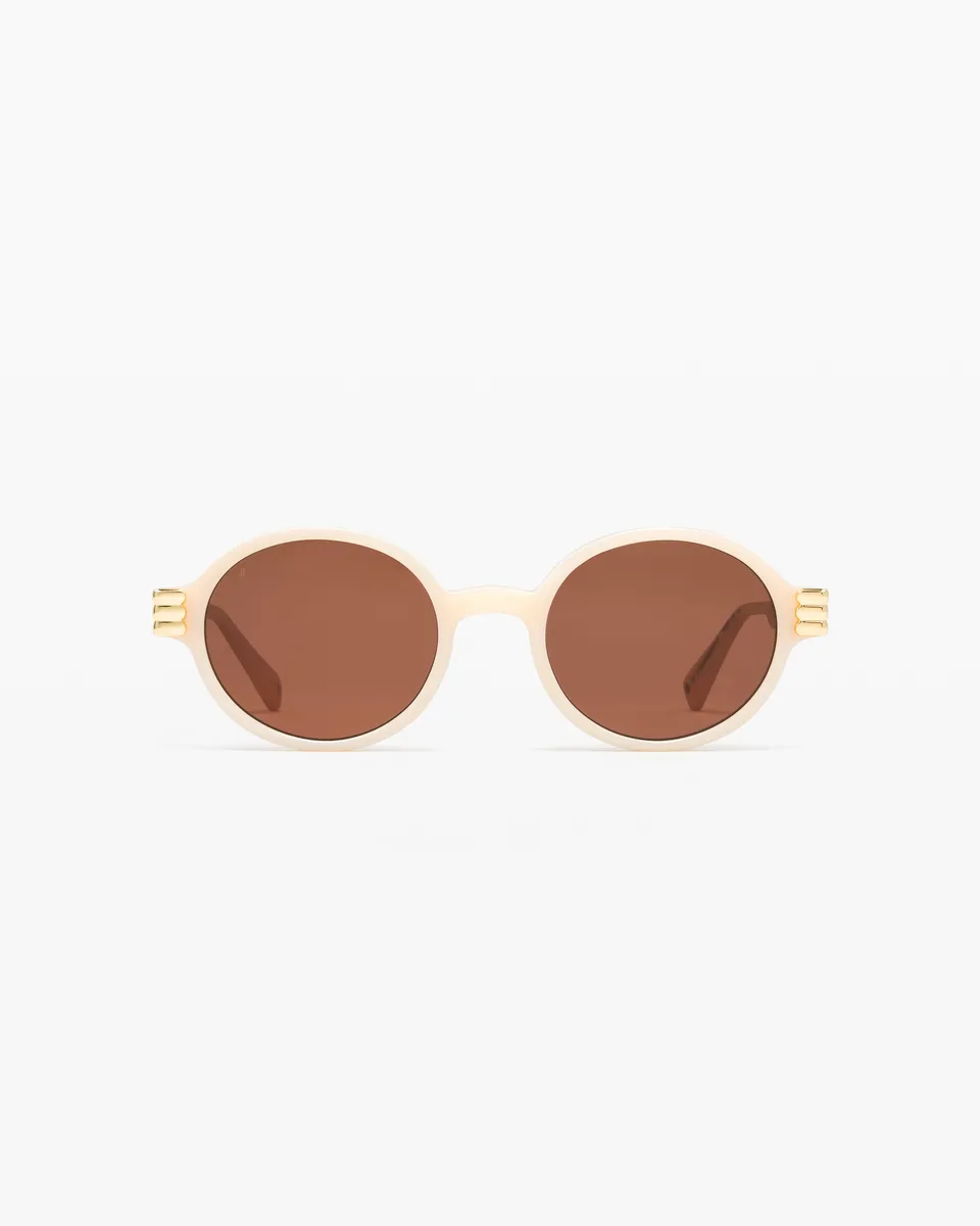 jimmy-fairly-la-carvi-lunettes-de-soleil-rondes-ivoire-en-ac-tate-femme image 1