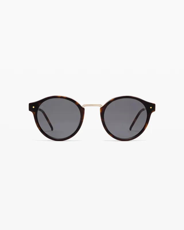 jimmy-fairly-la-real-lunettes-de-soleil-rondes-pantos-en-ac-tate-et-acier-inoxyd image 1