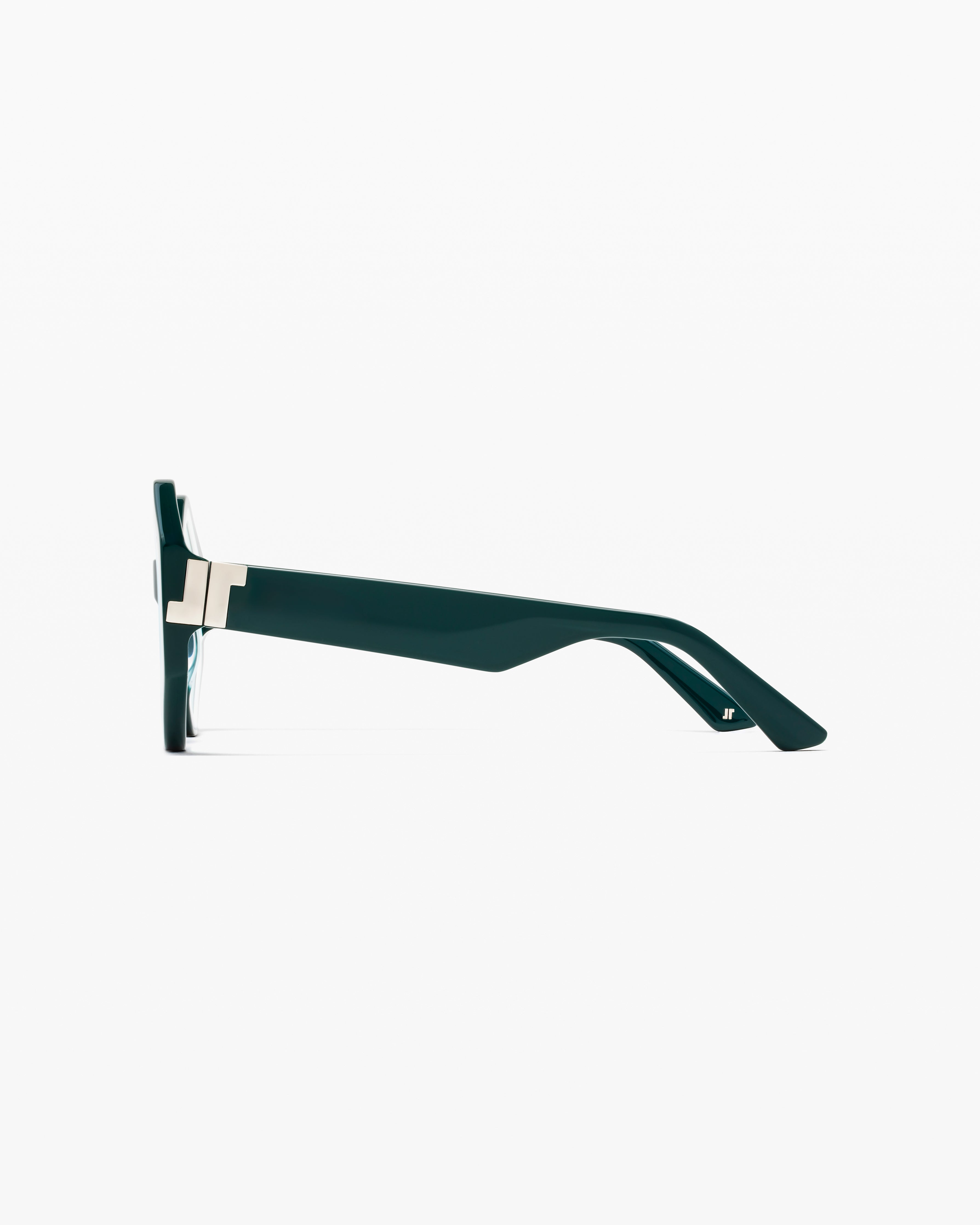 jimmy-fairly-studio-13-lunettes-de-soleil-hexagonales-femme-monture-ac-tate-vert image 2