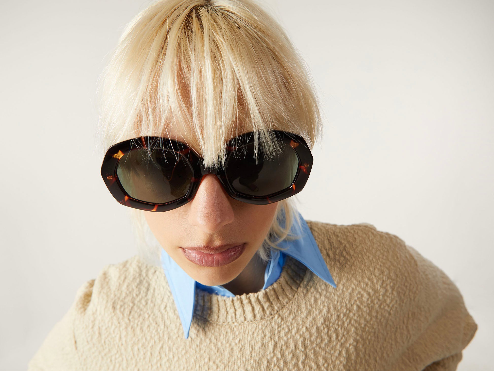 komono-amy-havana-lunettes-de-vue-octogonales-caille image 3