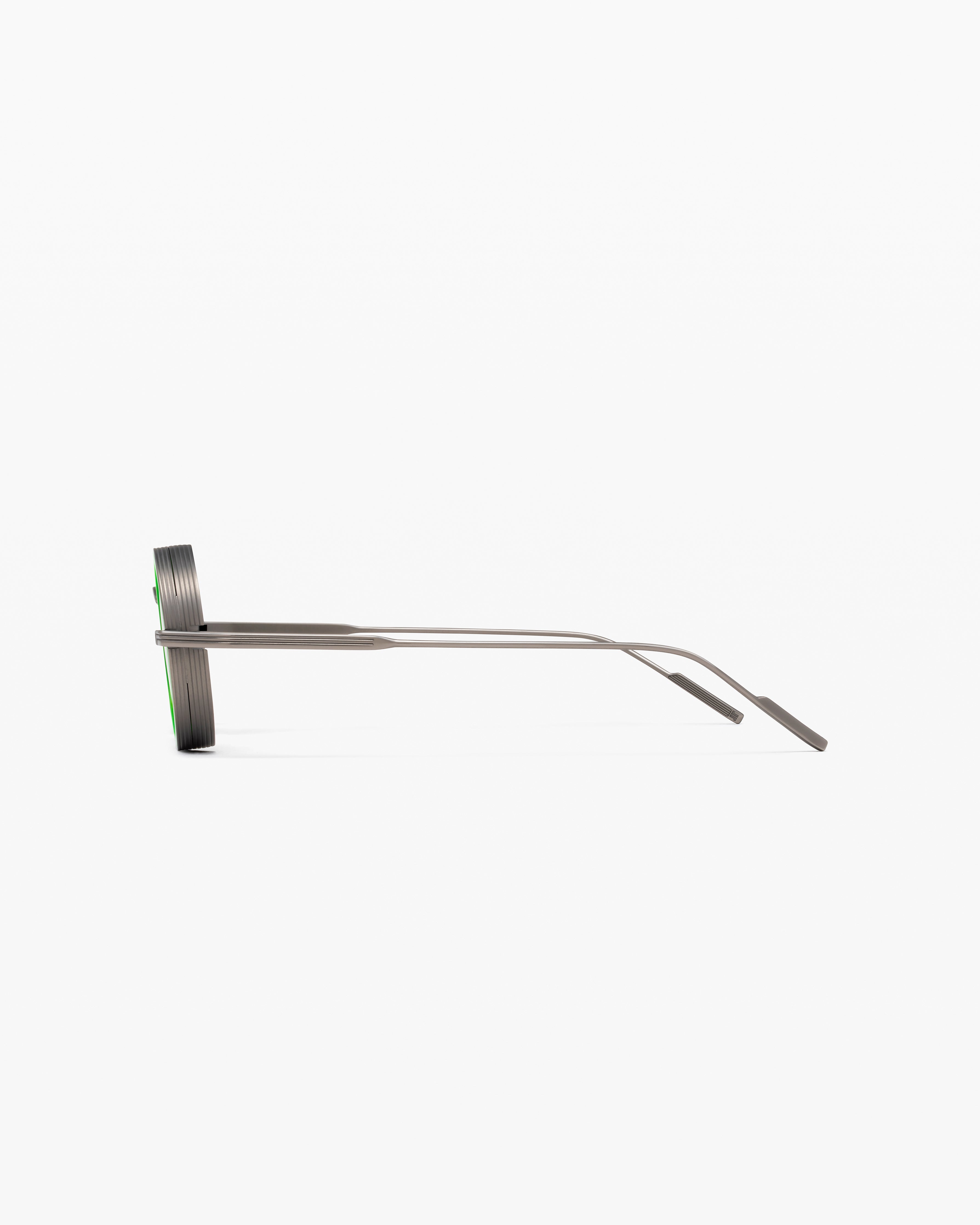jimmy-fairly-la-larry-lunettes-de-soleil-rondes-titane-argent-medium-homme image 2