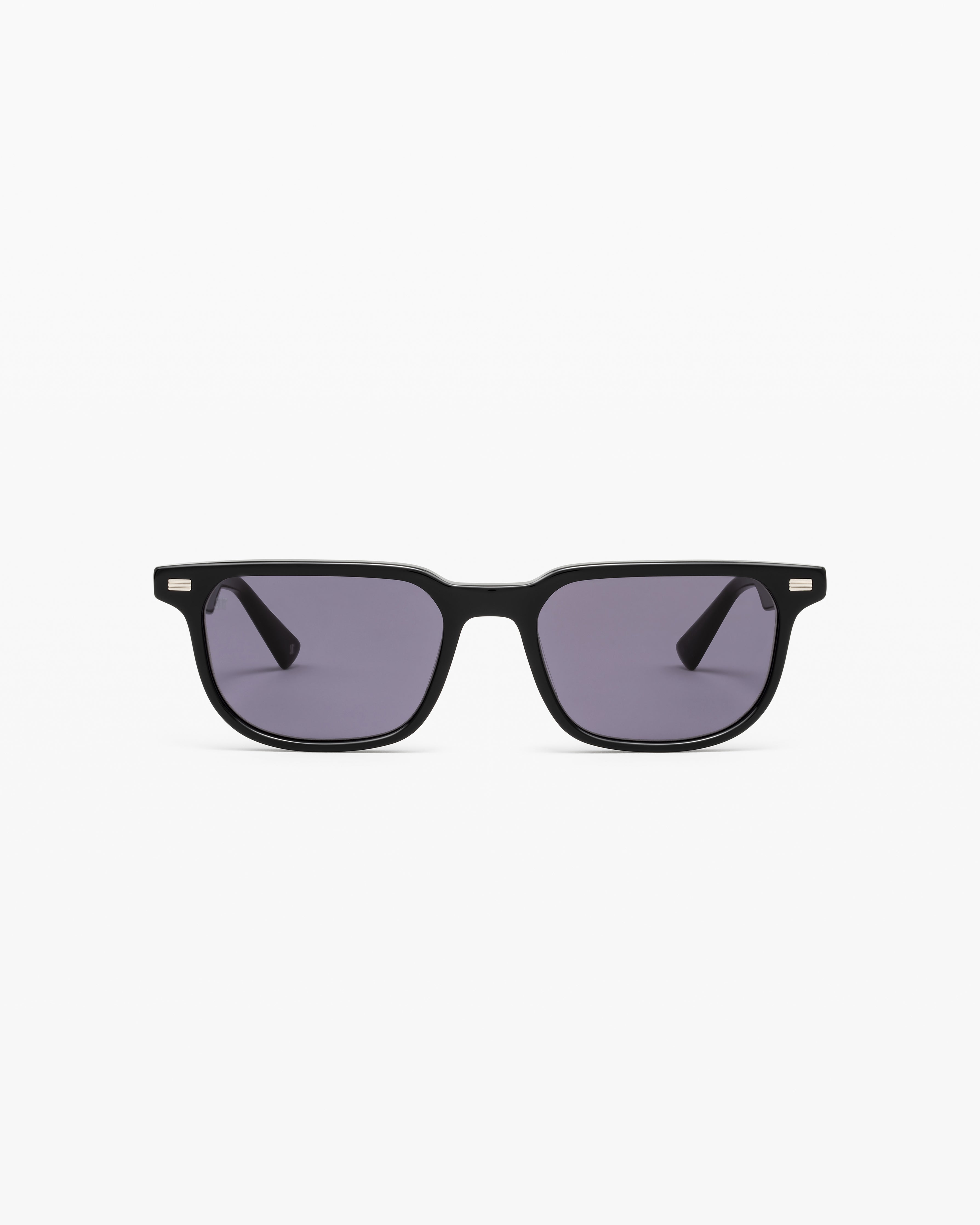jimmy-fairly-la-ray-lunettes-de-soleil-rectangulaire-noir-effet-paille-homme image 1