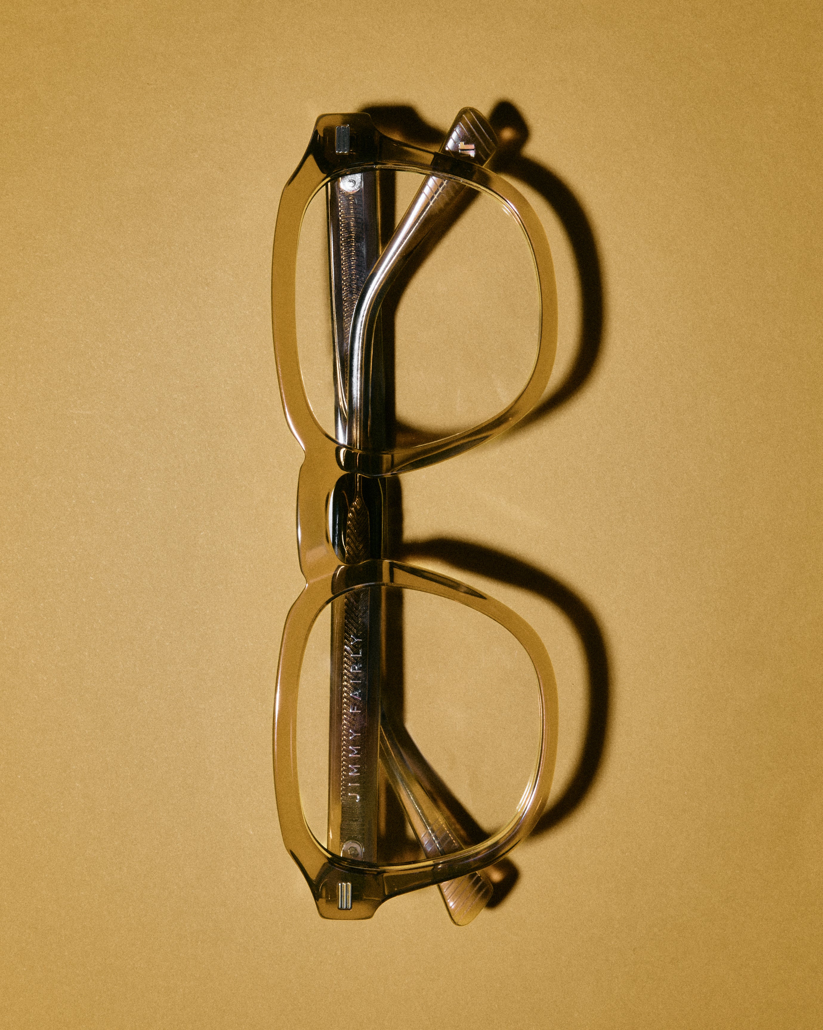 jimmy-fairly-la-headlight-lunettes-de-vue-carr-es-en-ac-tate-marron-homme image 3