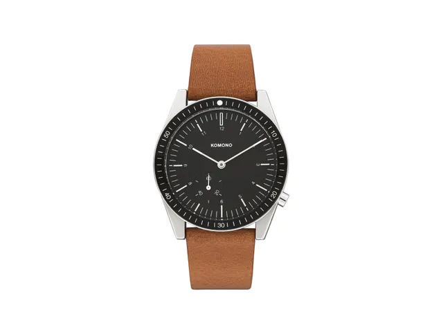 komono-ray-legacy-leather-cognac-montre-de-plong-e-r-interpr-t-e-bracelet-cuir-c image 1