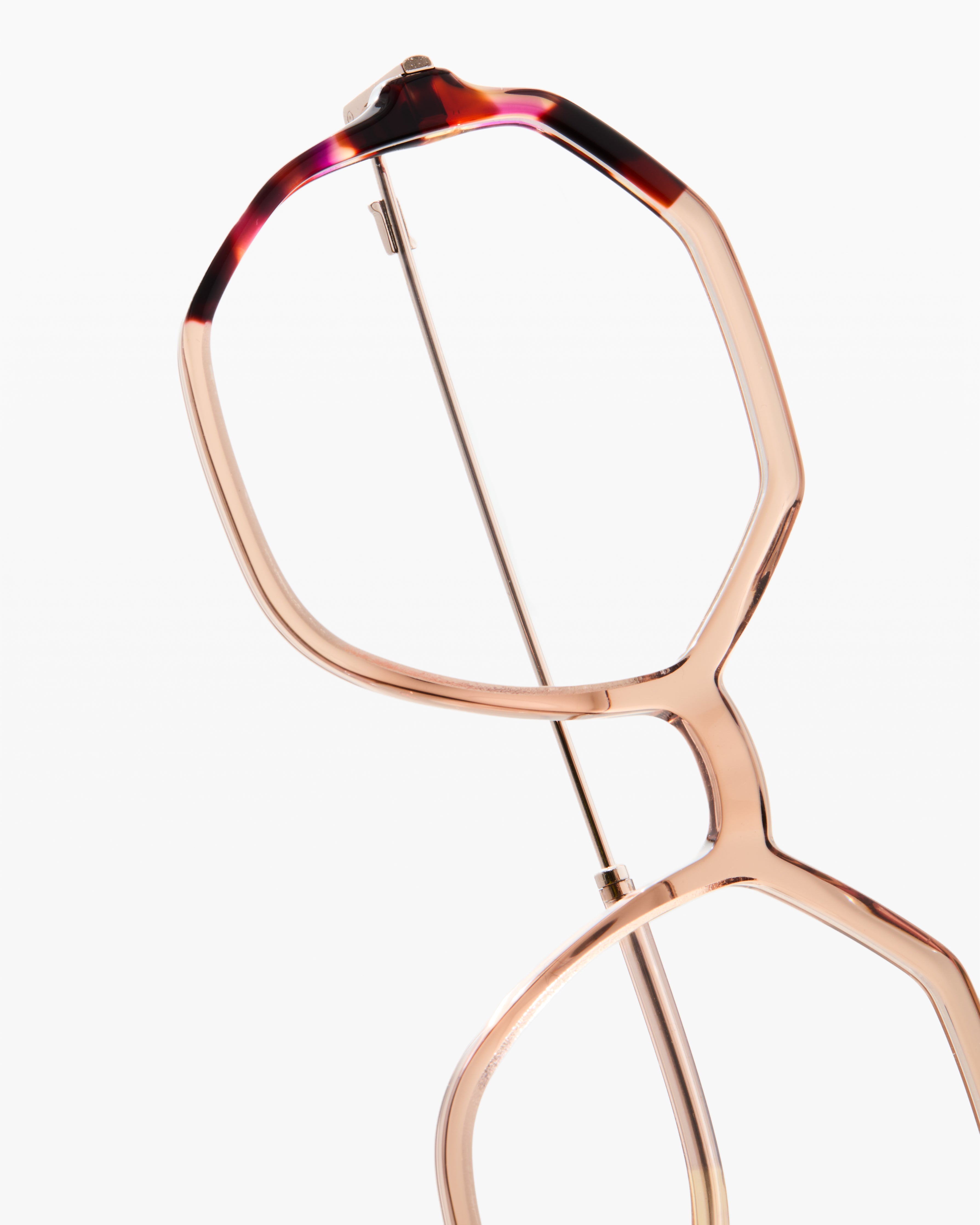 jimmy-fairly-la-dora-lunettes-de-vue-hexagonales-ac-tate-et-acier-inoxydable-fem image 7