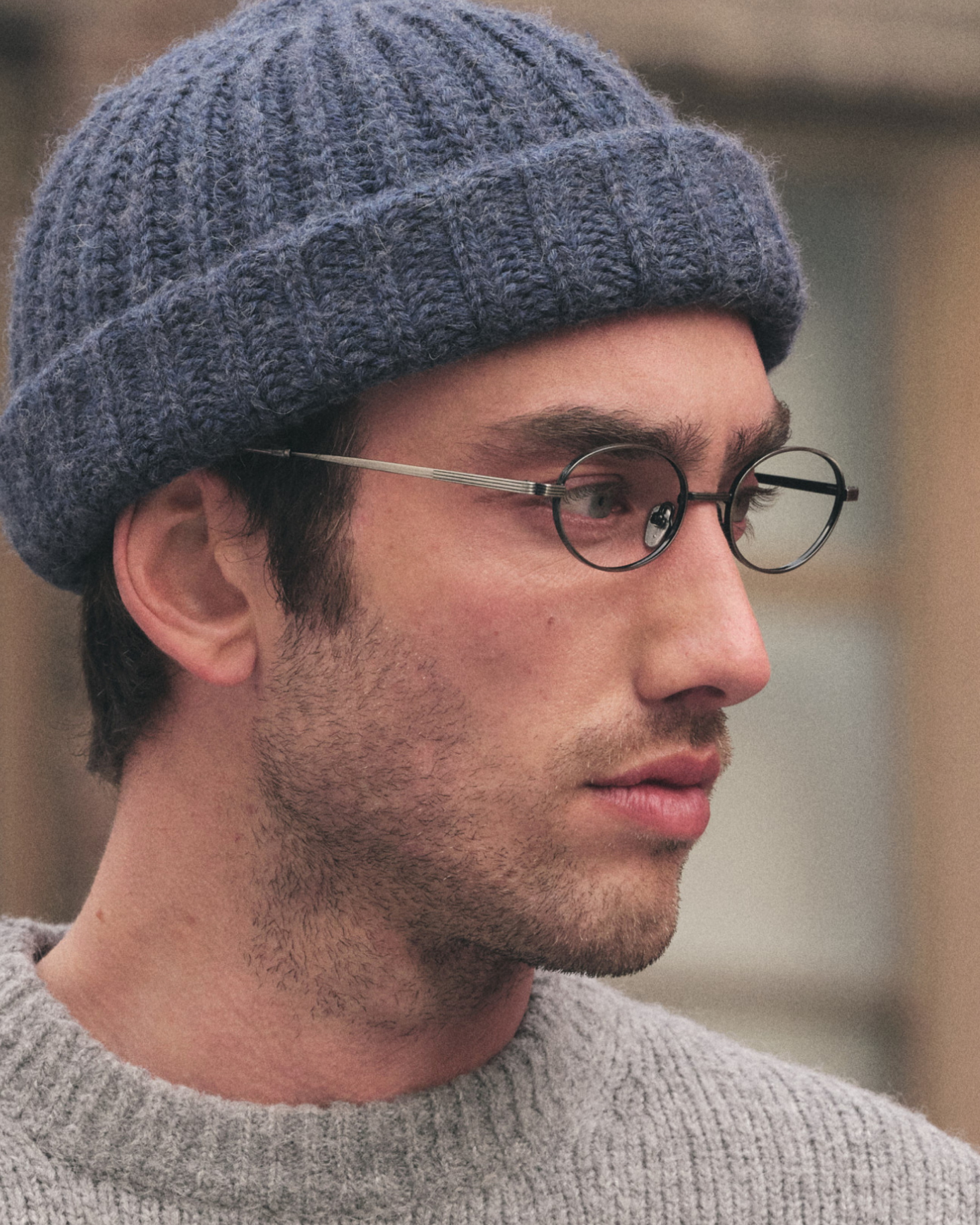jimmy-fairly-la-belmont-lunettes-de-vue-ovales-m-tal-argent-es-homme image 2