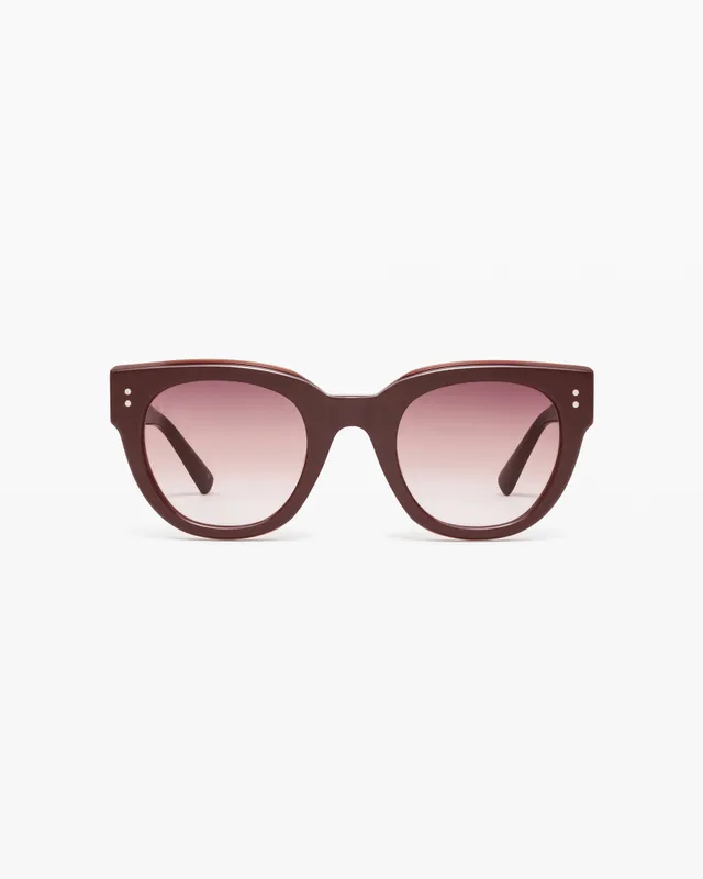 jimmy-fairly-la-pacific-lunettes-de-soleil-rondes-en-ac-tate-violet-avec-ornemen image 1