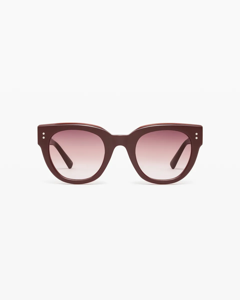 jimmy-fairly-la-pacific-lunettes-de-soleil-rondes-en-ac-tate-violet-avec-ornemen image 1