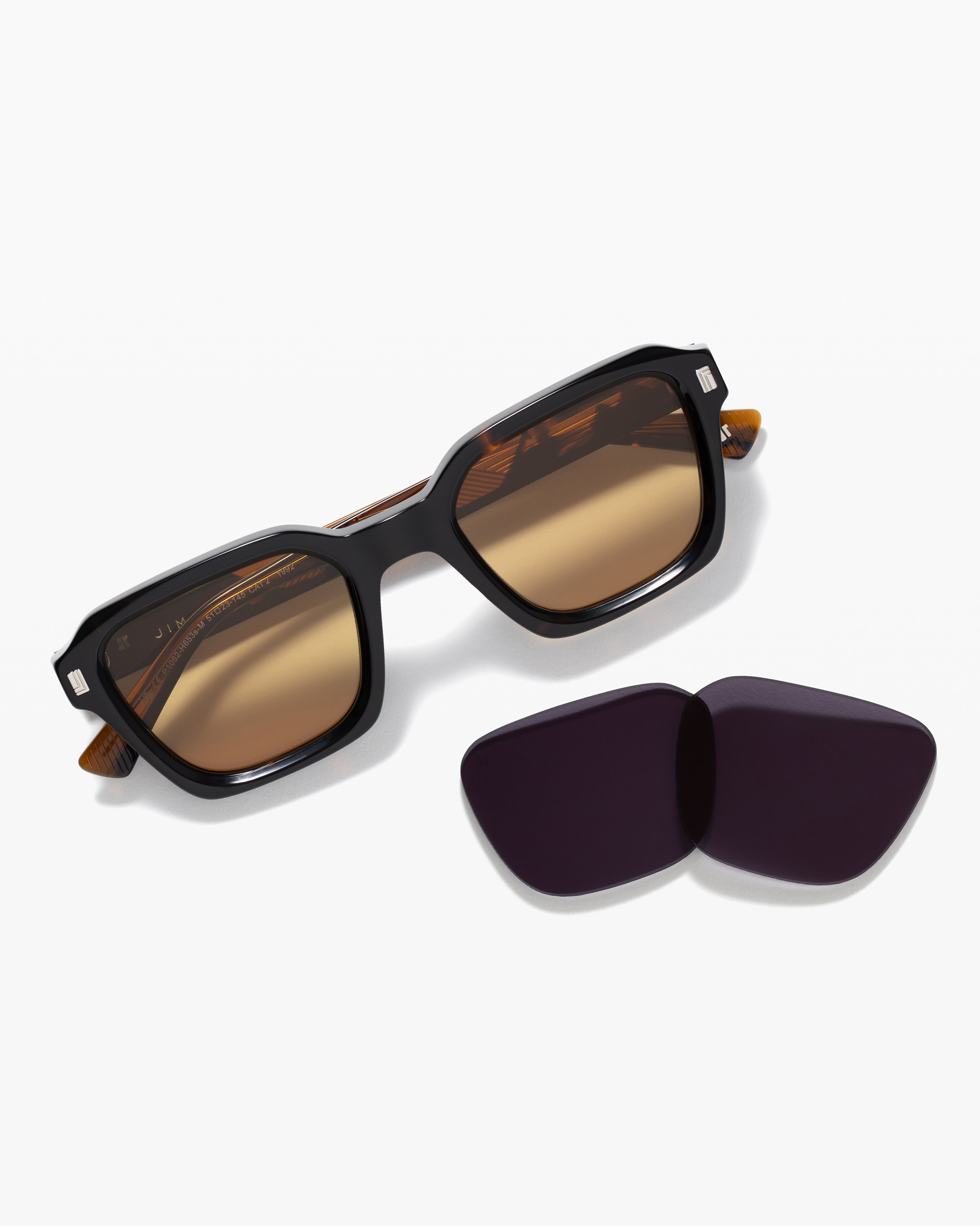 jimmy-fairly-la-sky-jf-colors-lunettes-de-soleil-rectangulaires-caille-fonc-e-po image 4