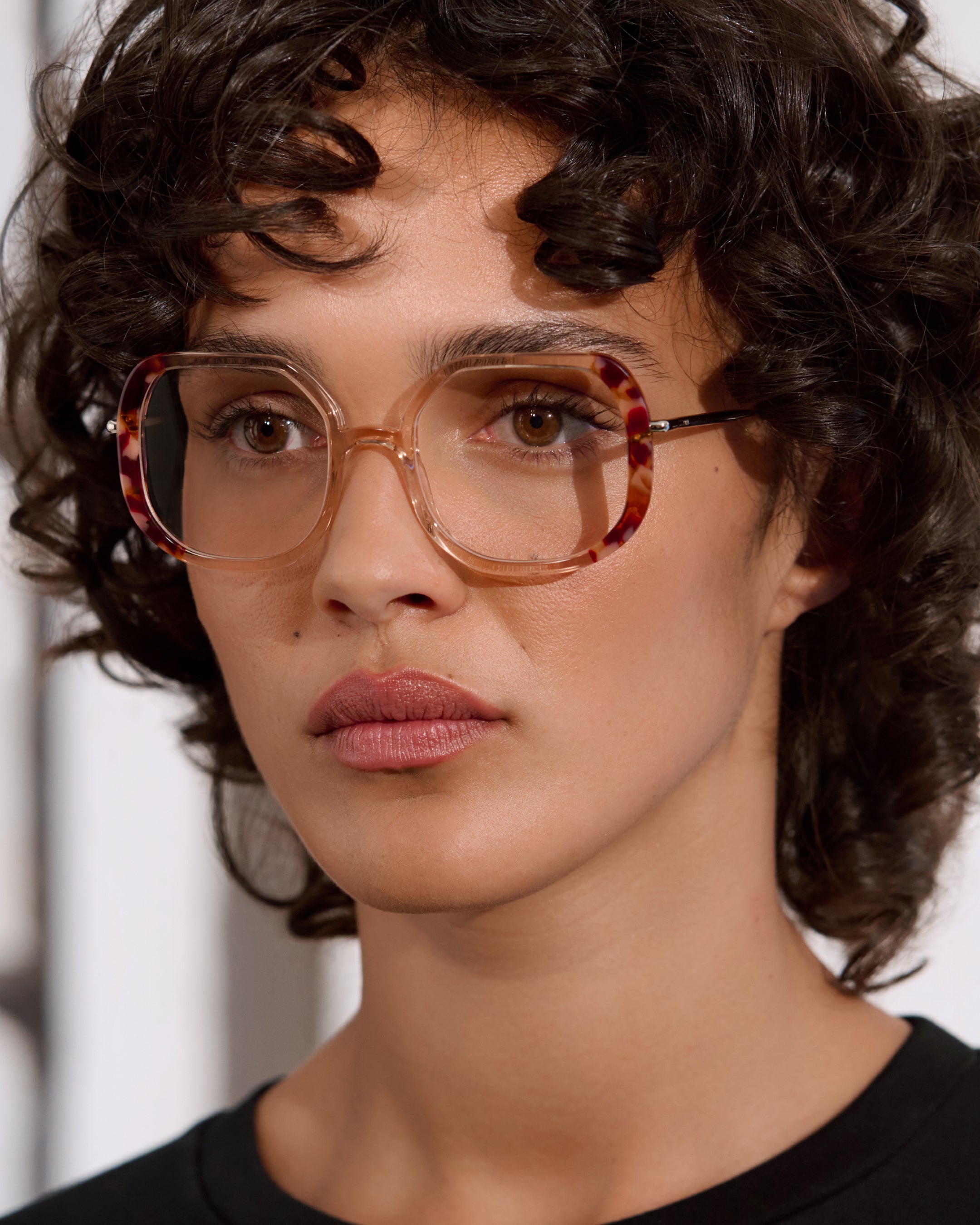 jimmy-fairly-la-posy-lunettes-de-vue-rectangulaires-orange-femme-medium image 3